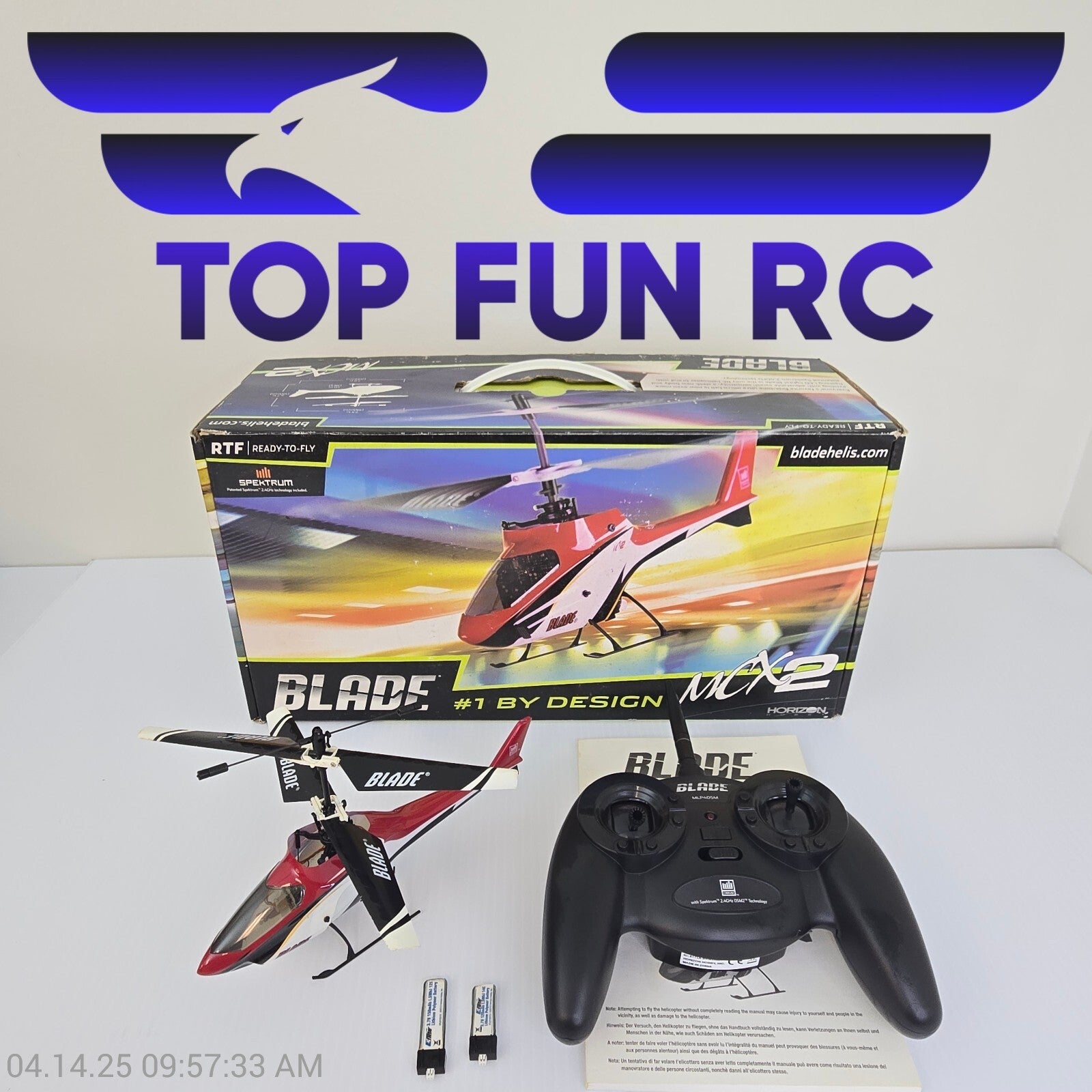 Blade MCX2 Radio Control Helicopter 'RTF' 'DISCONTINUED'