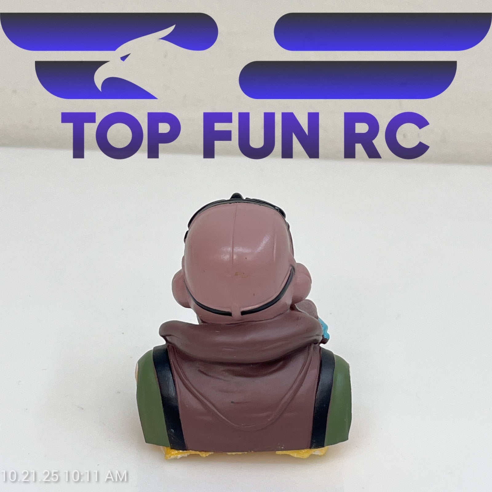 RC Model 1/6 Scaled Pilot Figure WW2 H73xW76xD41mm