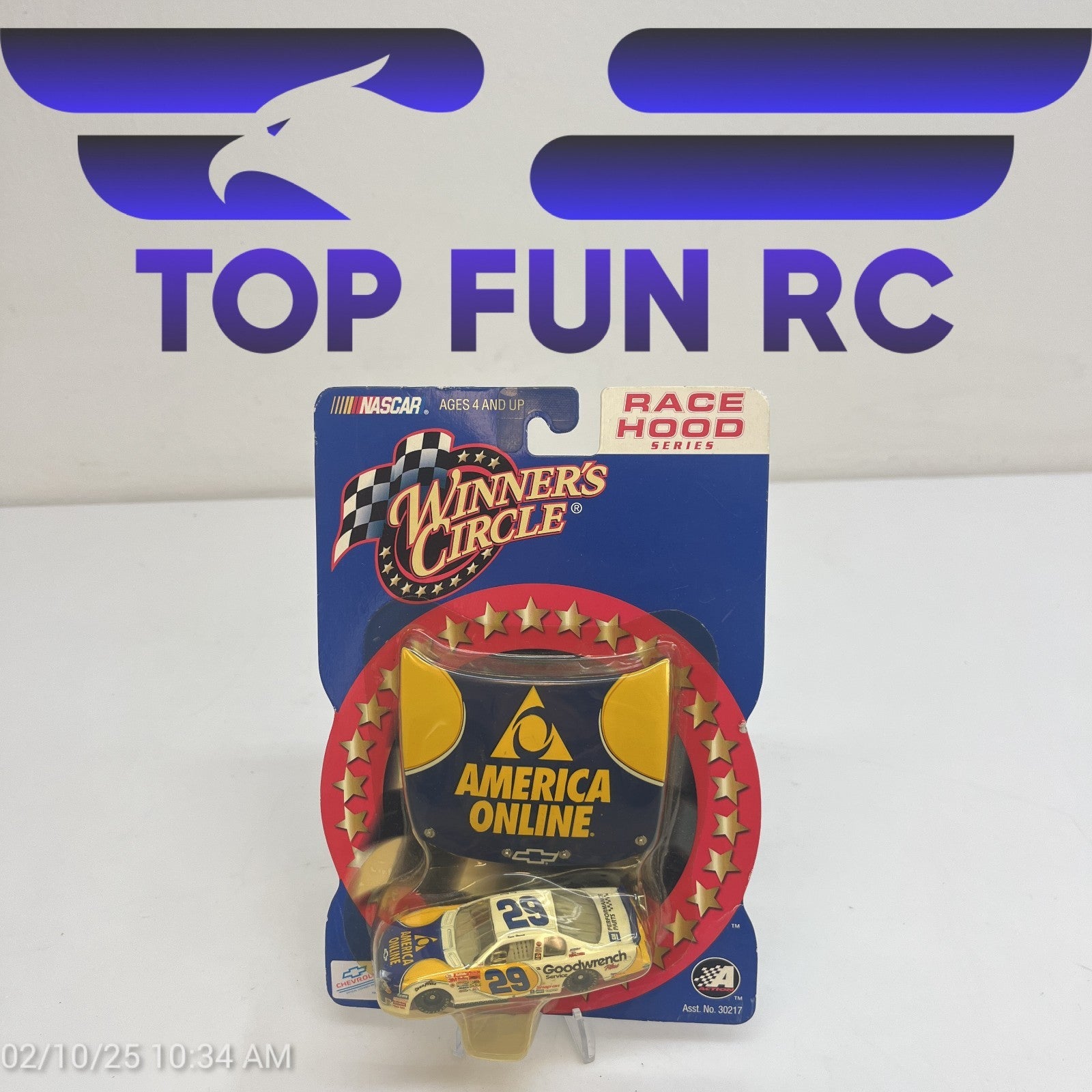 Winners Circle America Online Race Hood Series #29 Diecast