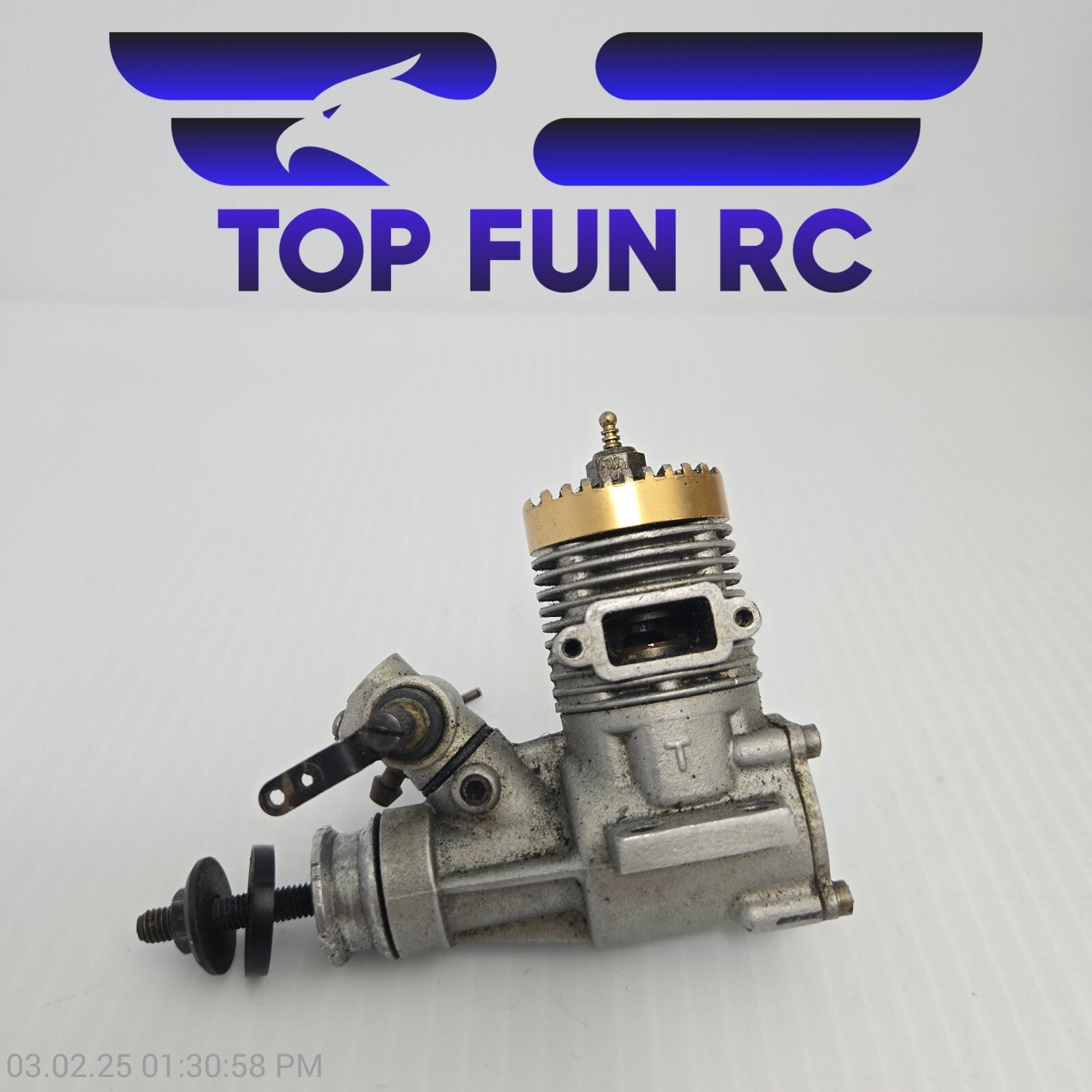 Aussie made TAIPAN Gold Head 2.5CC (.15 cu in) with Rotary Carb-65