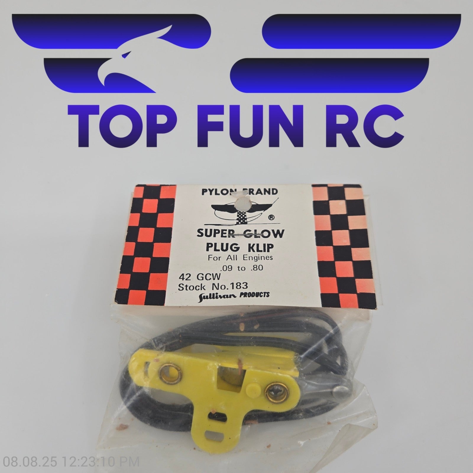 Pylon Brand #183 Super Glow Plug Klip For All Engines .09 to .80