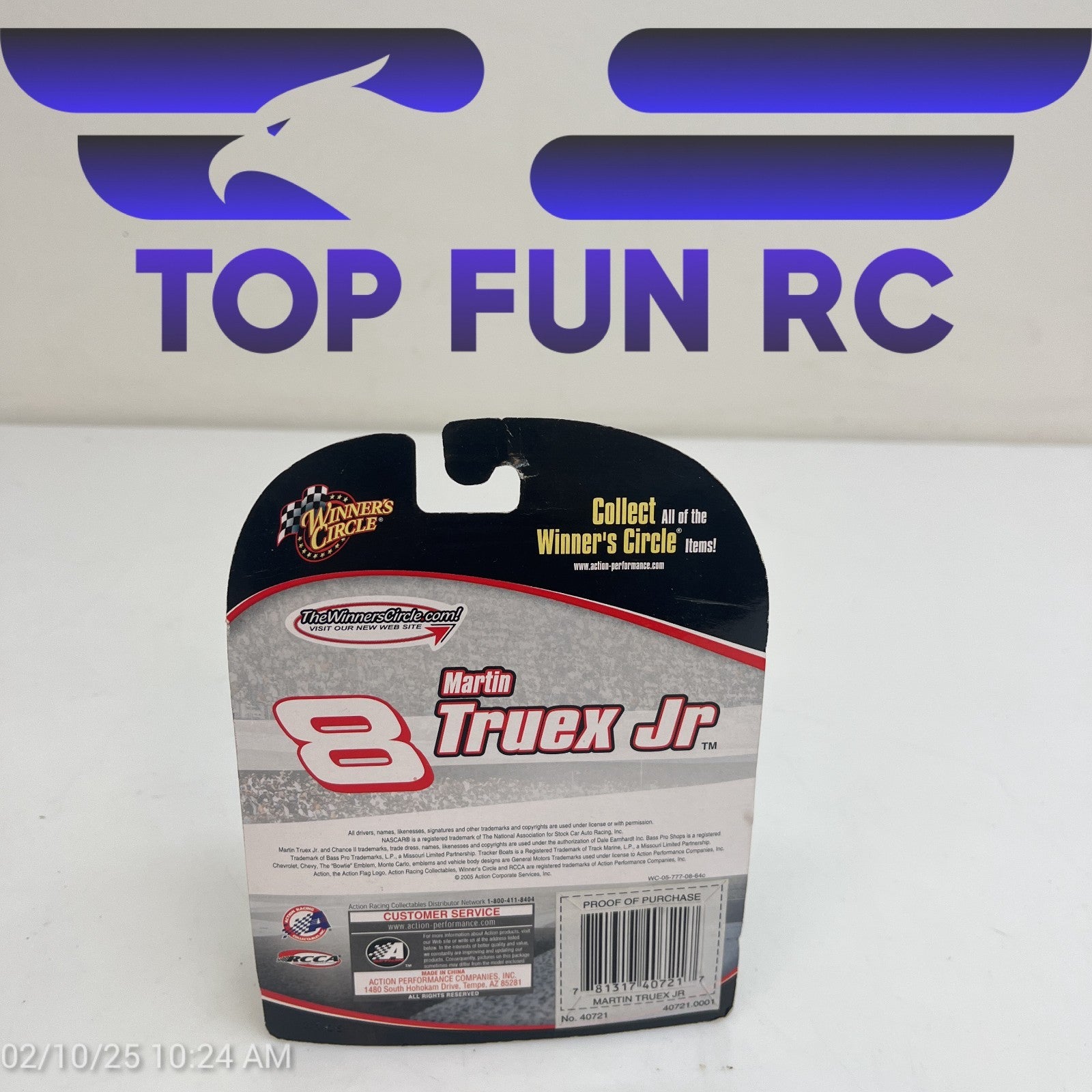 Winners Circle Martin Truex Jr. #8 2004 Busch Series Champion Diecast