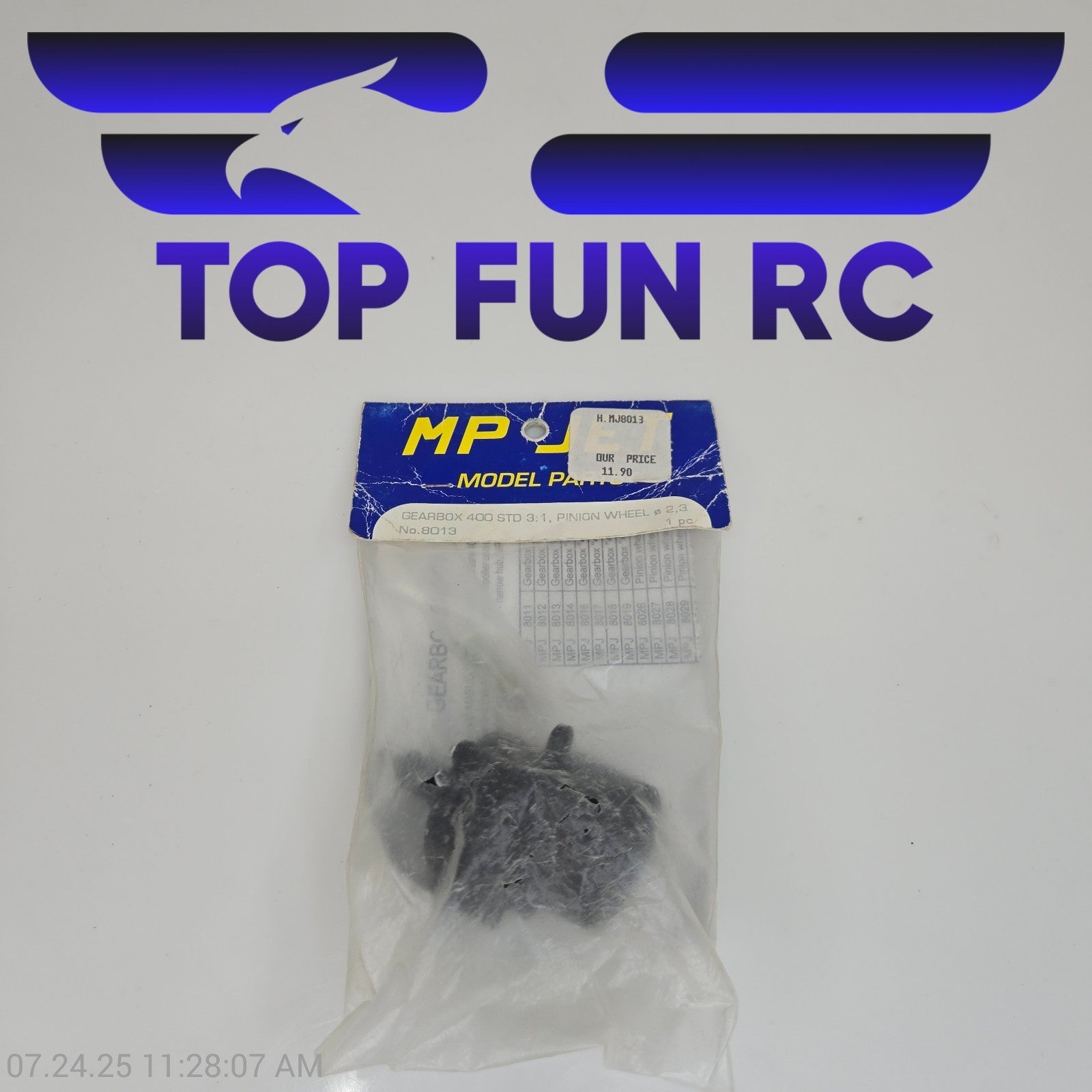 MP Jet Model Parts 8013 Gearbox 400 STD 3:1 Pinion Wheel For Mabuchi 380