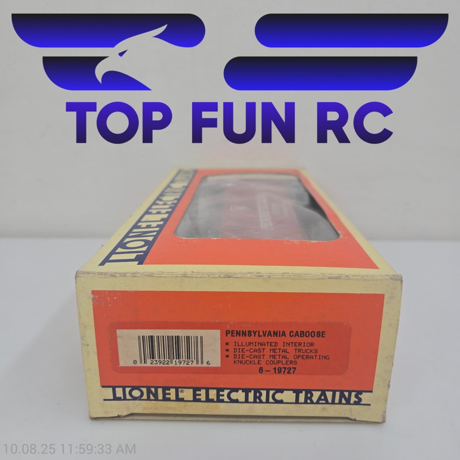 Lionel O-Gauge 6-19727 Pennsylvania Caboose w/ Original Box