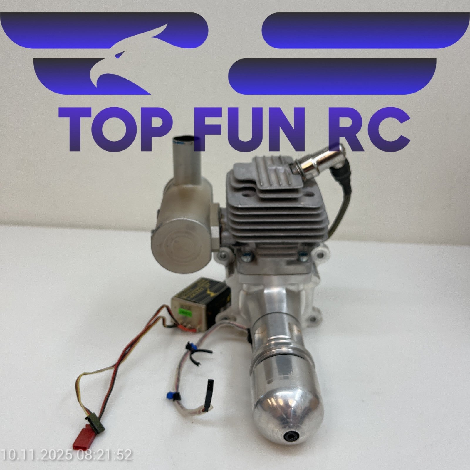 JC 60cc GAS 2-STROKE ENGINE W/ ELECTRONIC IGINITION & MUFFLER FOR RC AIRPLANES