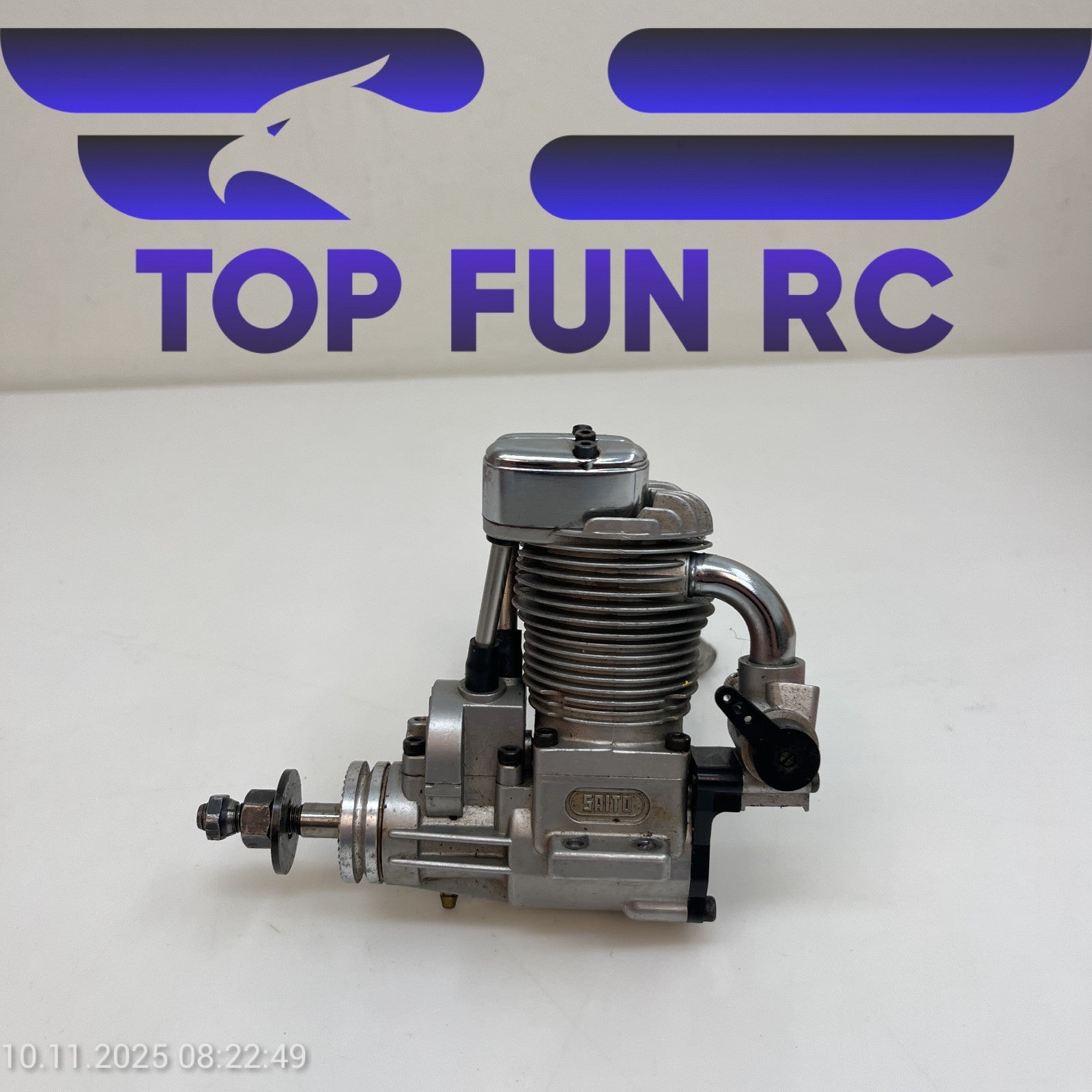 SAITO FA-82 4-STROKE RC AIRPLANE ENGINE W/ MUFFLER