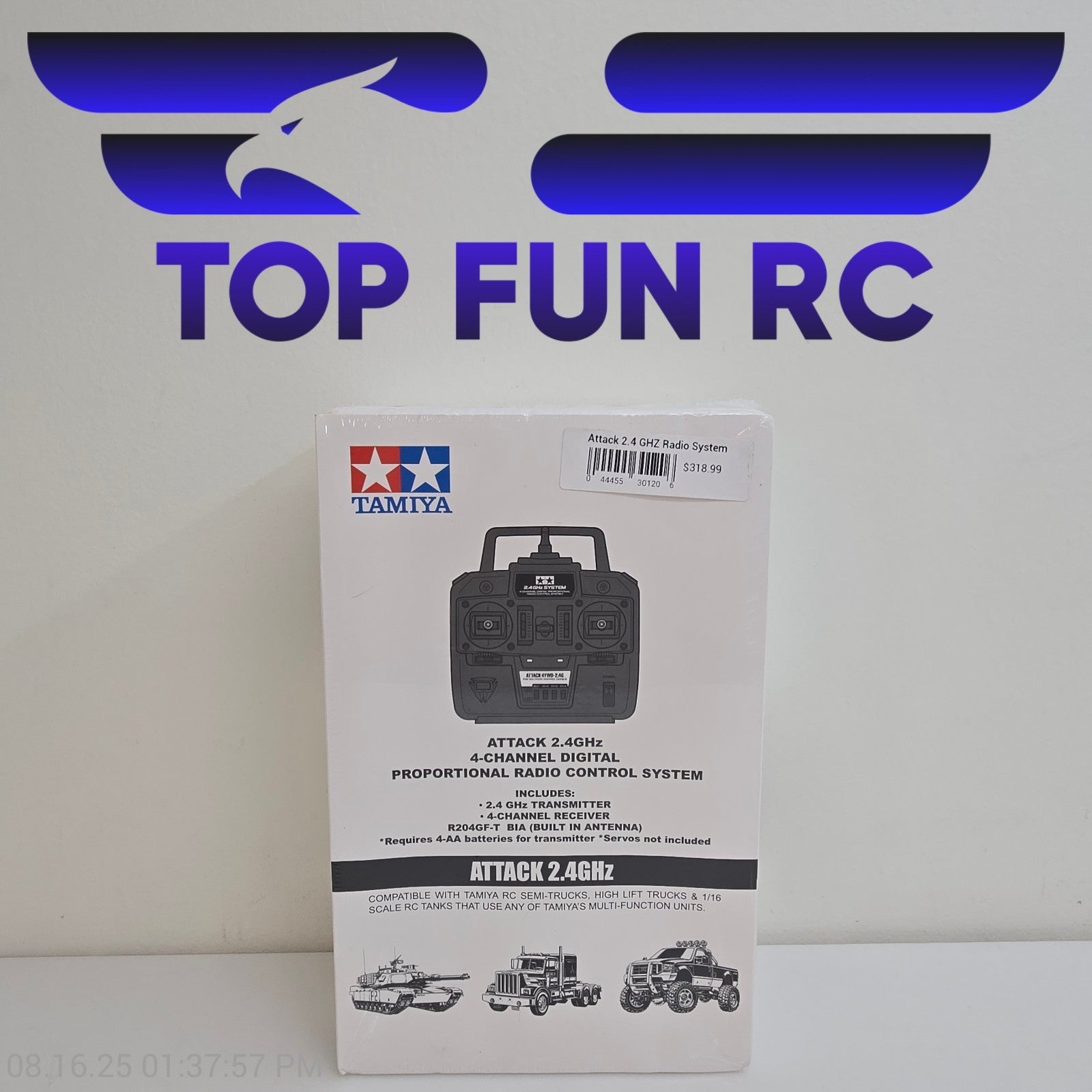 Tamiya Attack 2.4GHz 4-Channel Digital Proportional Radio Control System