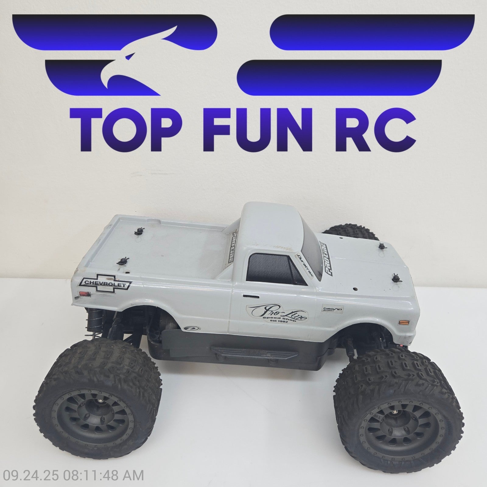 Arrma Vorteks w/  Chevy C10 Body & Upgraded Power System