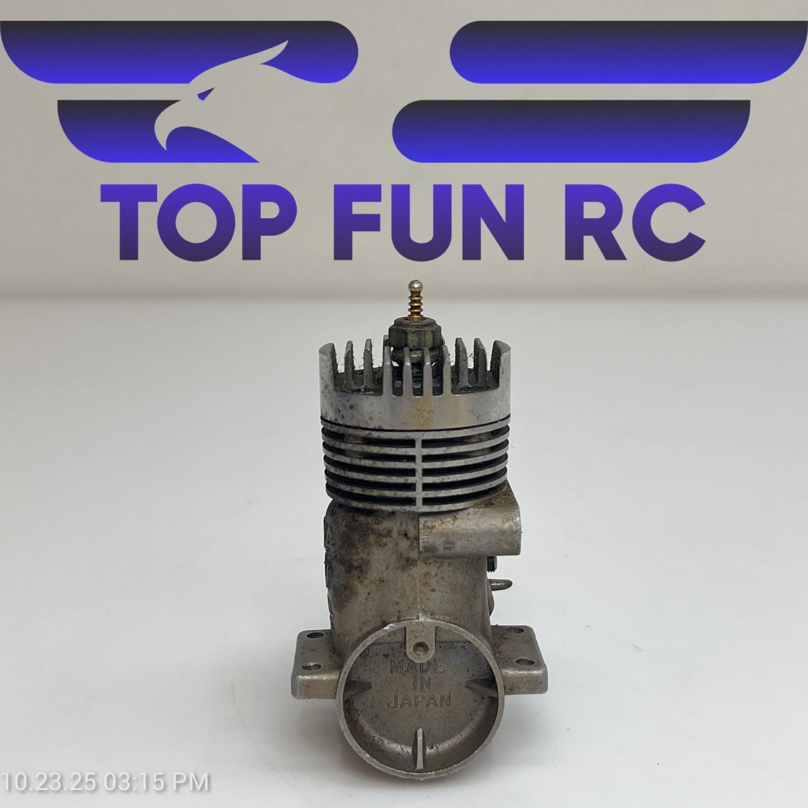 Enya Model 4005 19-V 2-Stroke Nitro Airplane Engine FOR PARTS!