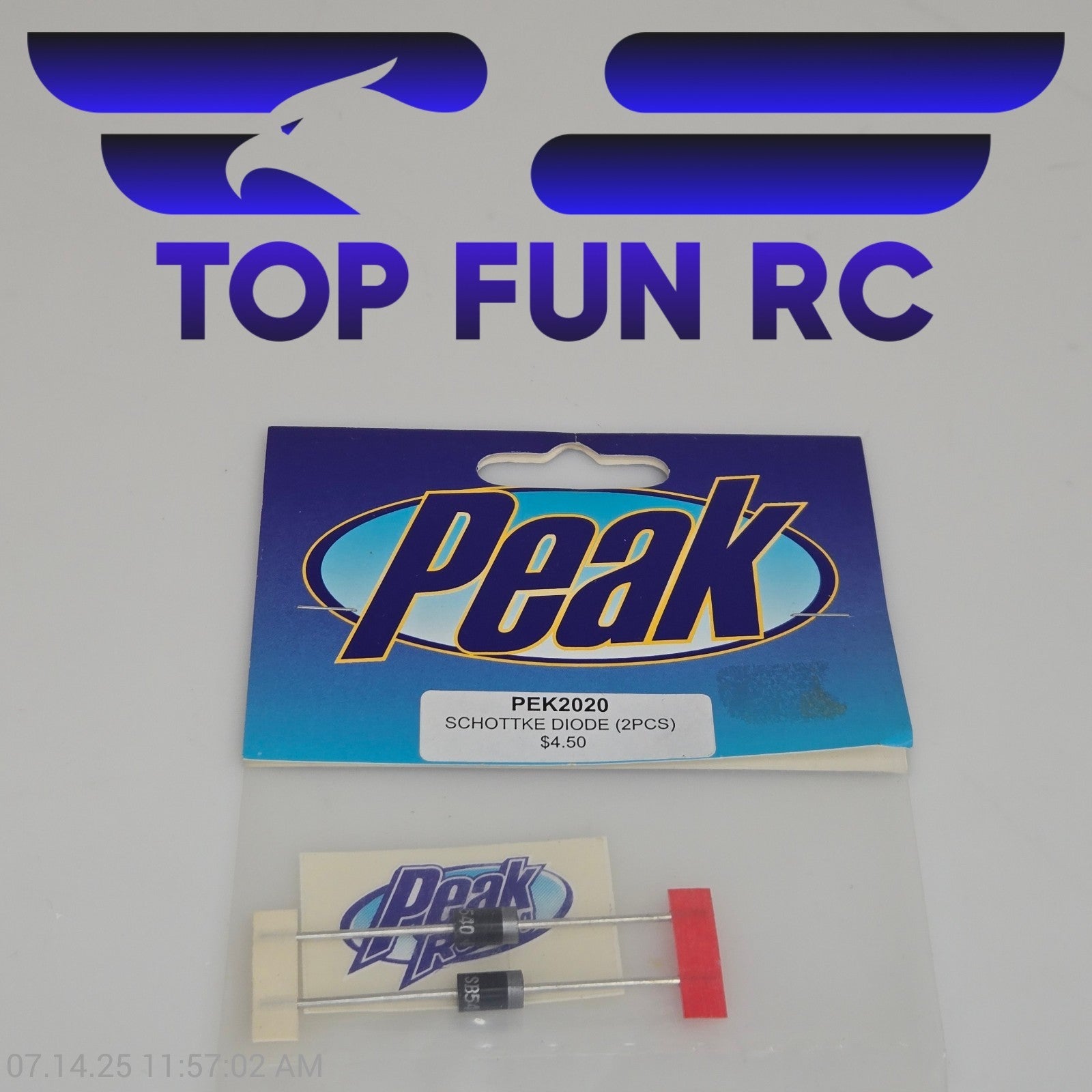 Peak PEK2020 Schottke Diode (2) For Power Supplies & Voltage Regulator