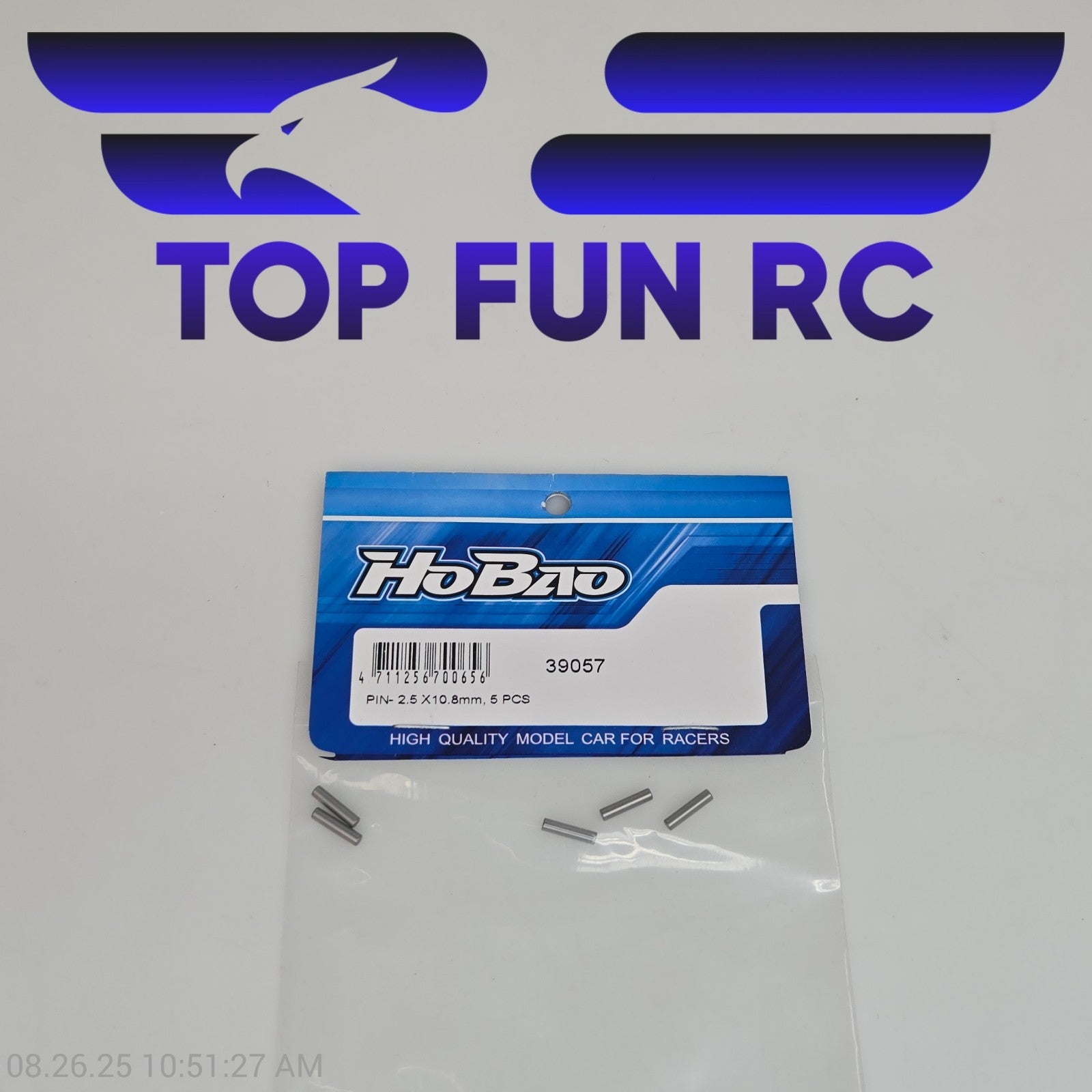 HoBao 39057 Pin 2.5x10.8mm (5pcs)