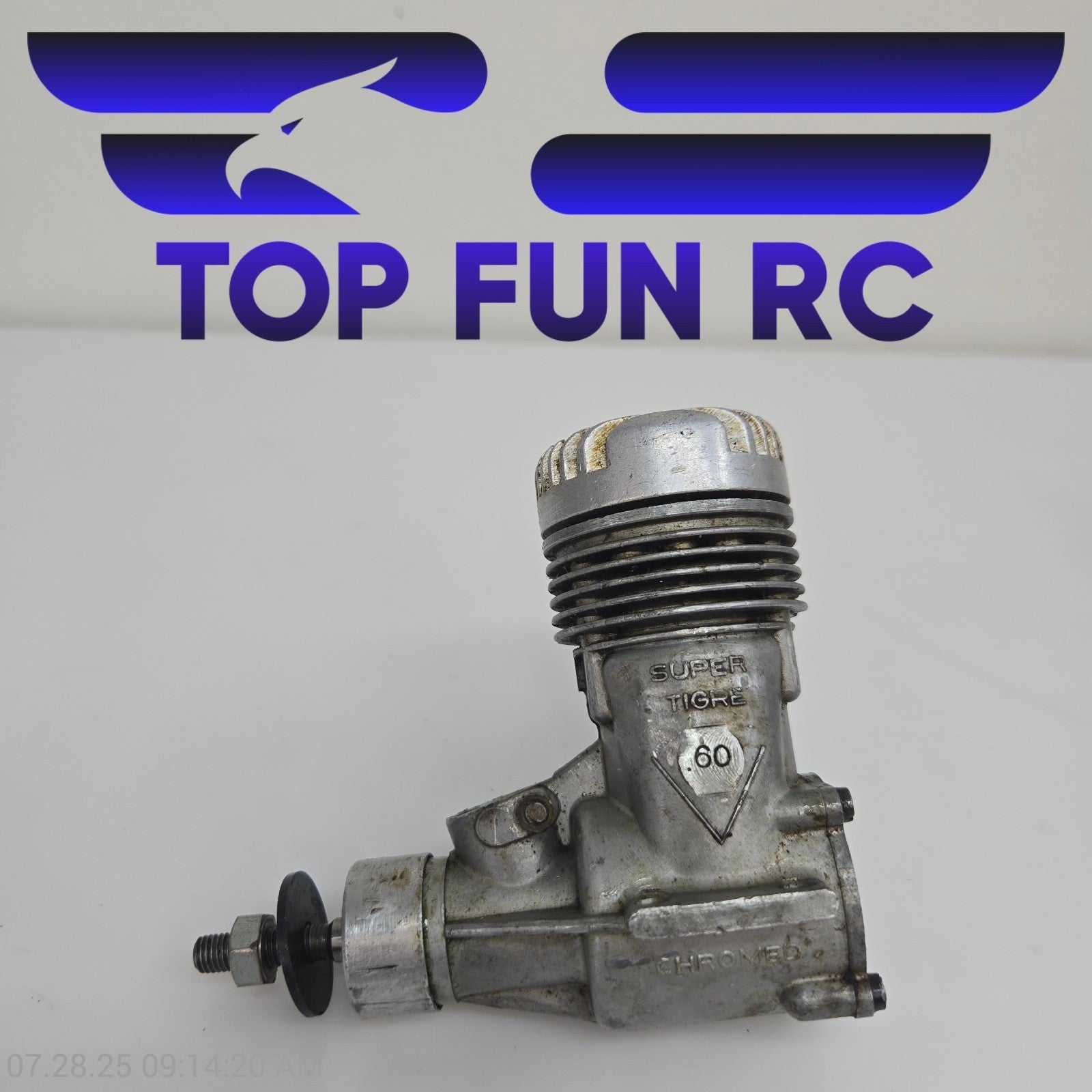 Super Tiger 60 Nitro RC Airplane Engine Vintage