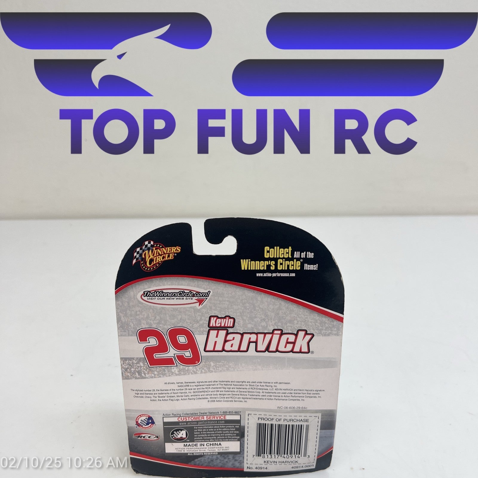 Winners Circle Kevin Harvick #29 Here For The Party Gretchen Wilson Hood Magnet