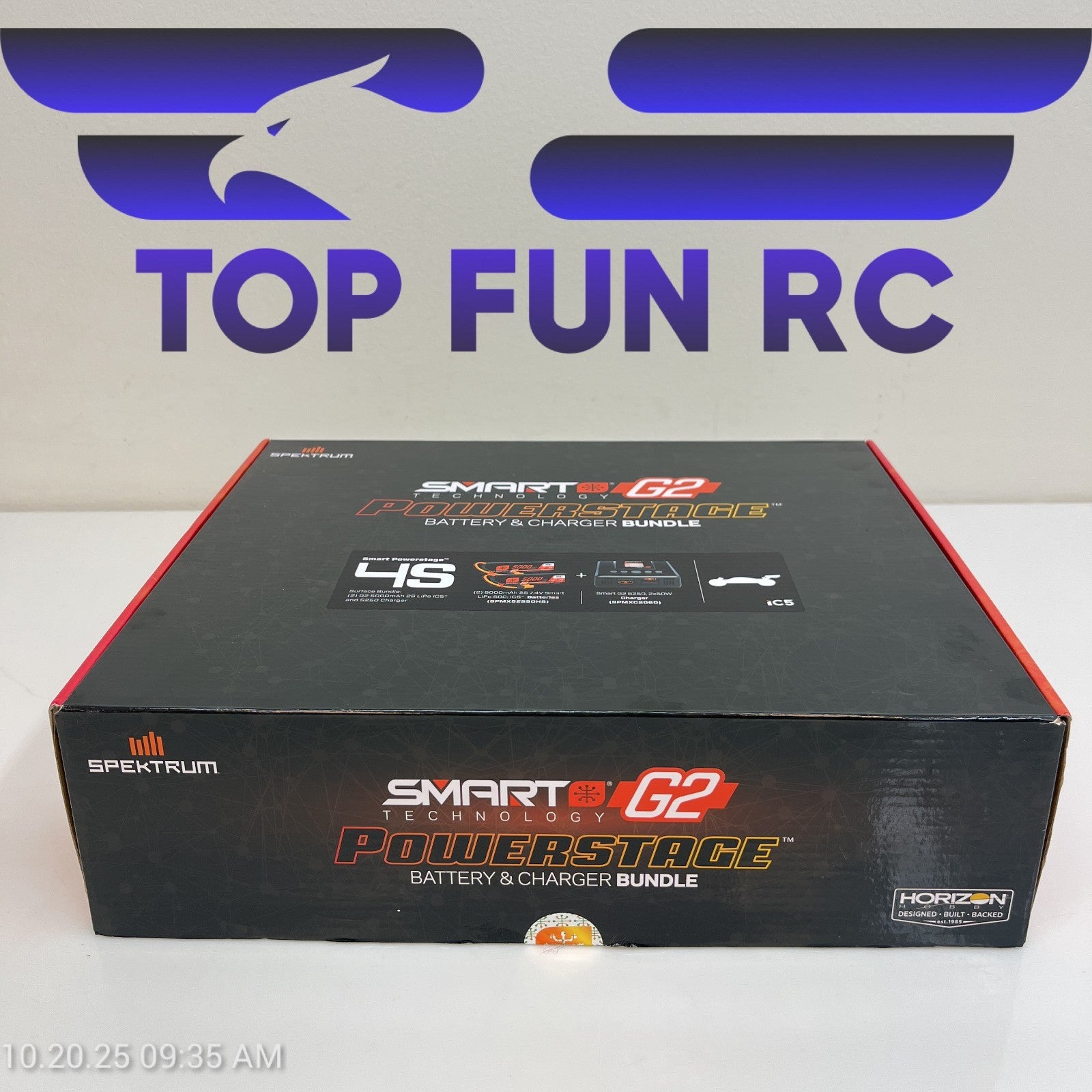 Spektrum Smart Technology Powerstage G2 Battery & Charger Bundle 4S