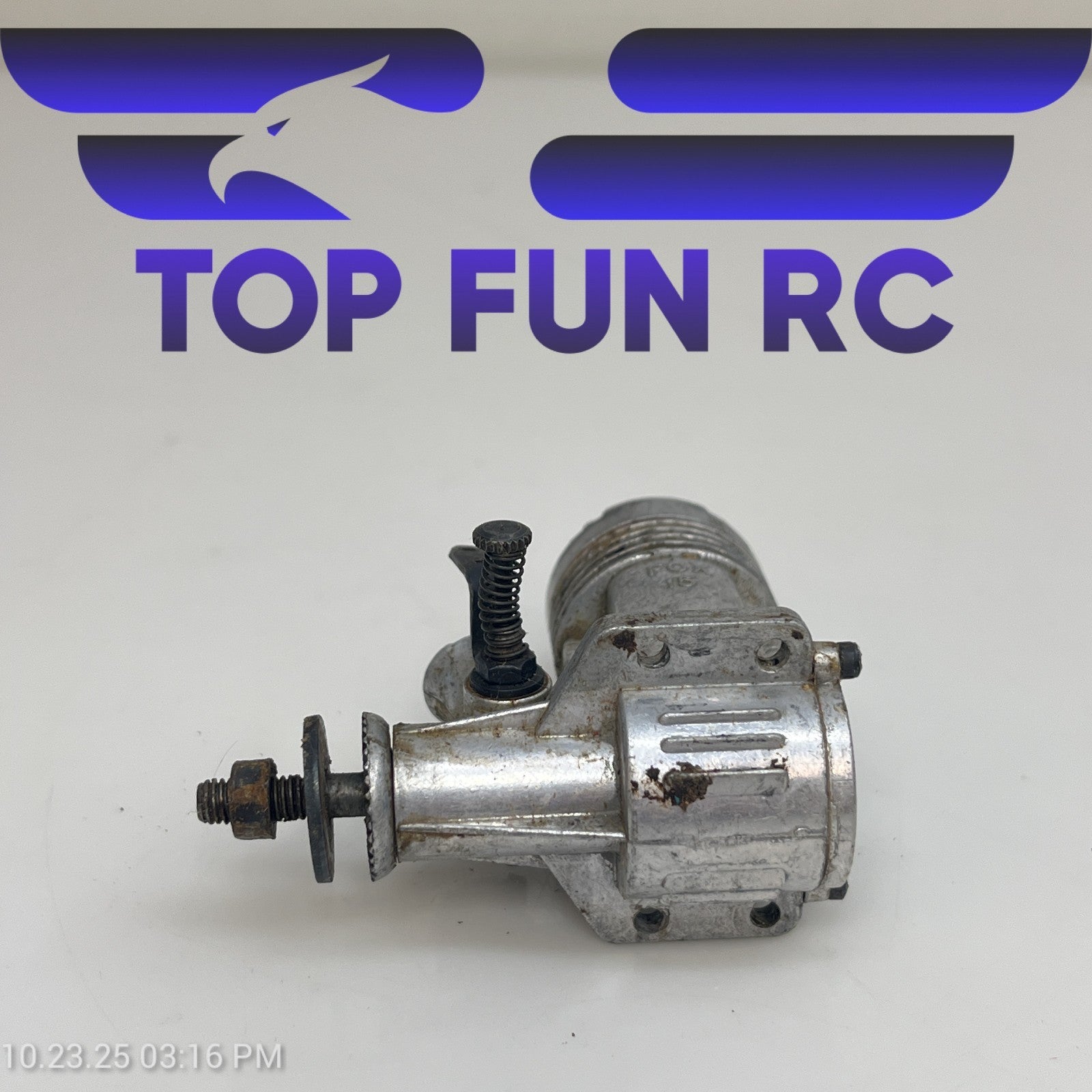 Fox 15 2-Stroke Nitro Airplane Engine FOR PARTS!