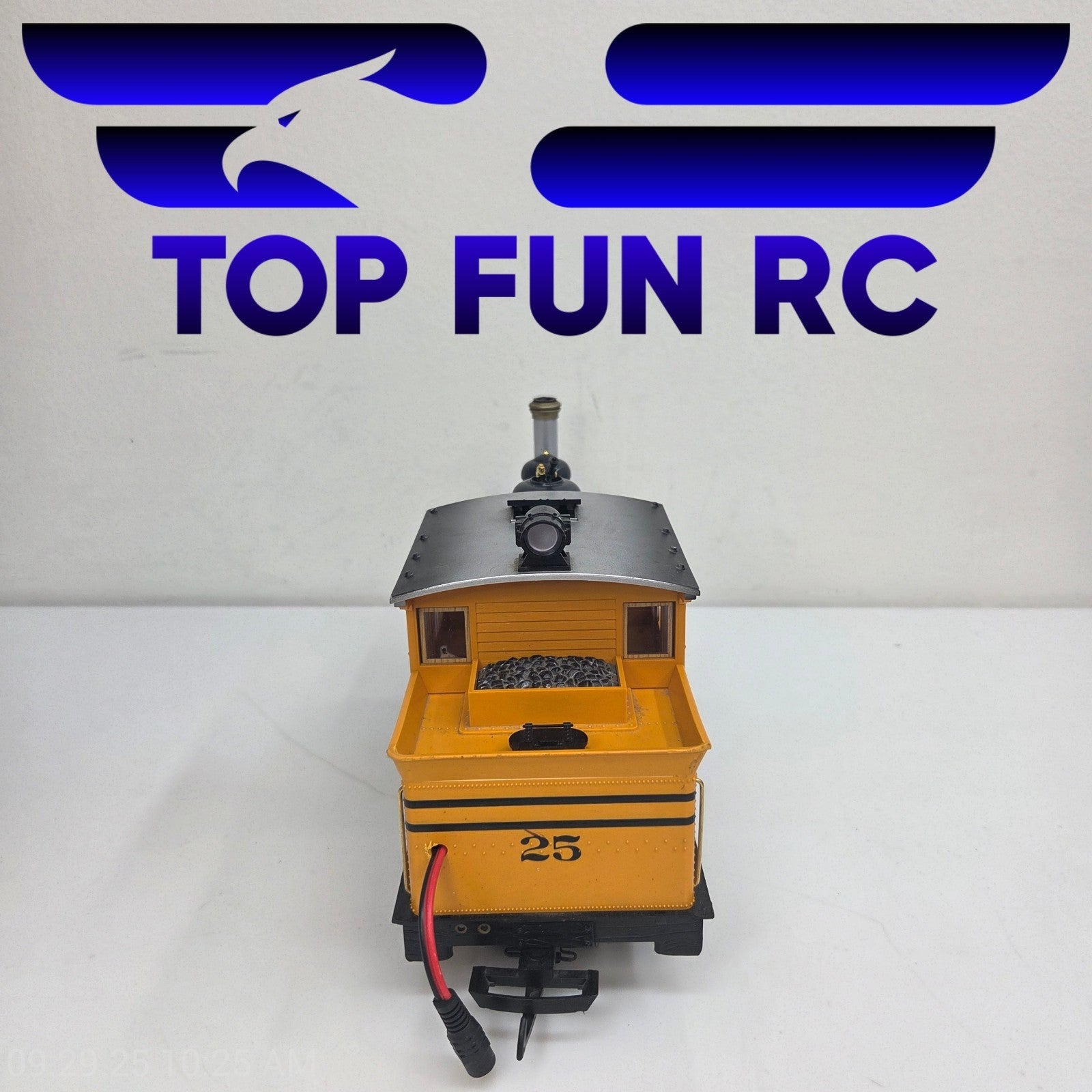 LGB 20252 Forney Steam Locomotive W/Sound can run on  battery or track power