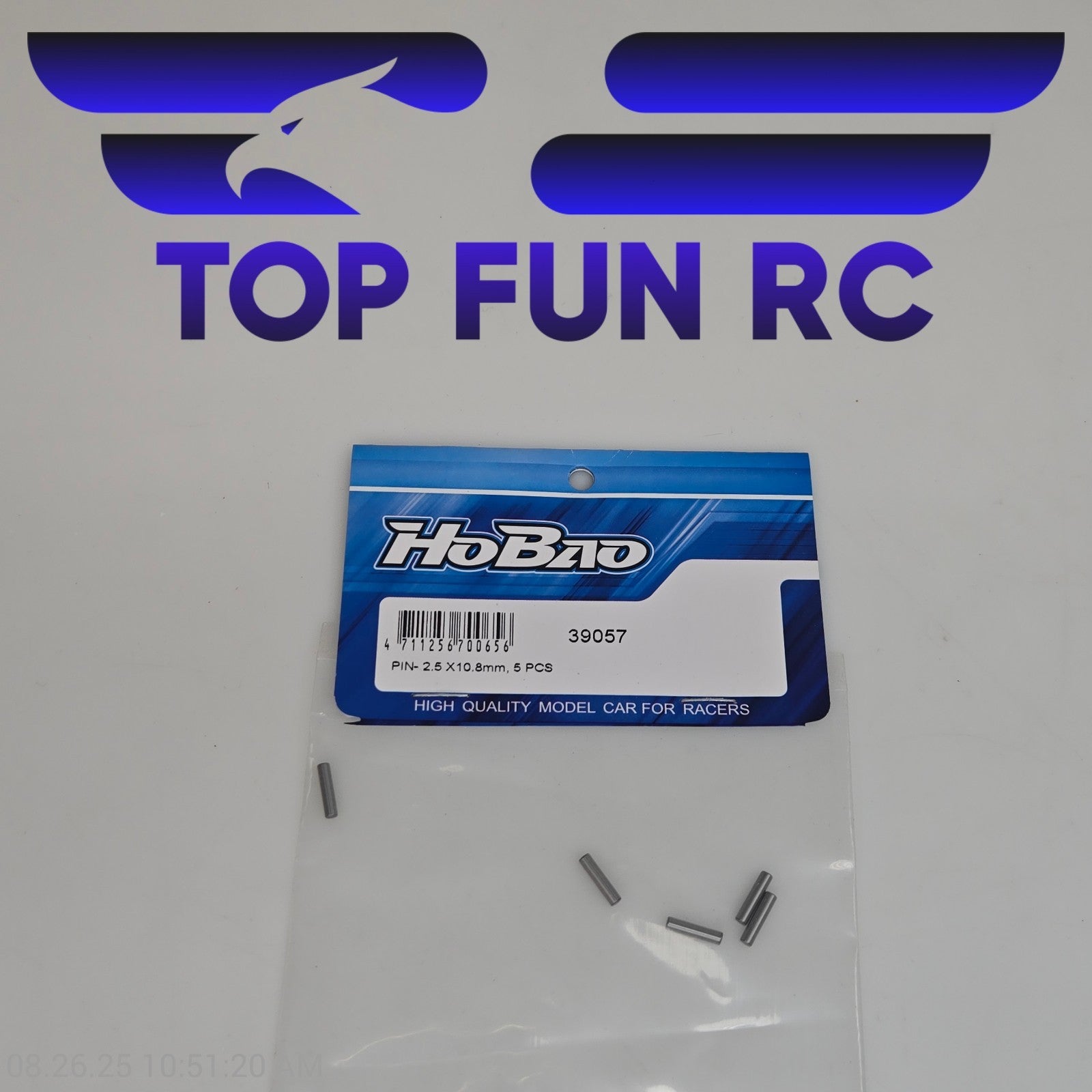 HoBao 39057 Pin 2.5x10.8mm (5pcs)