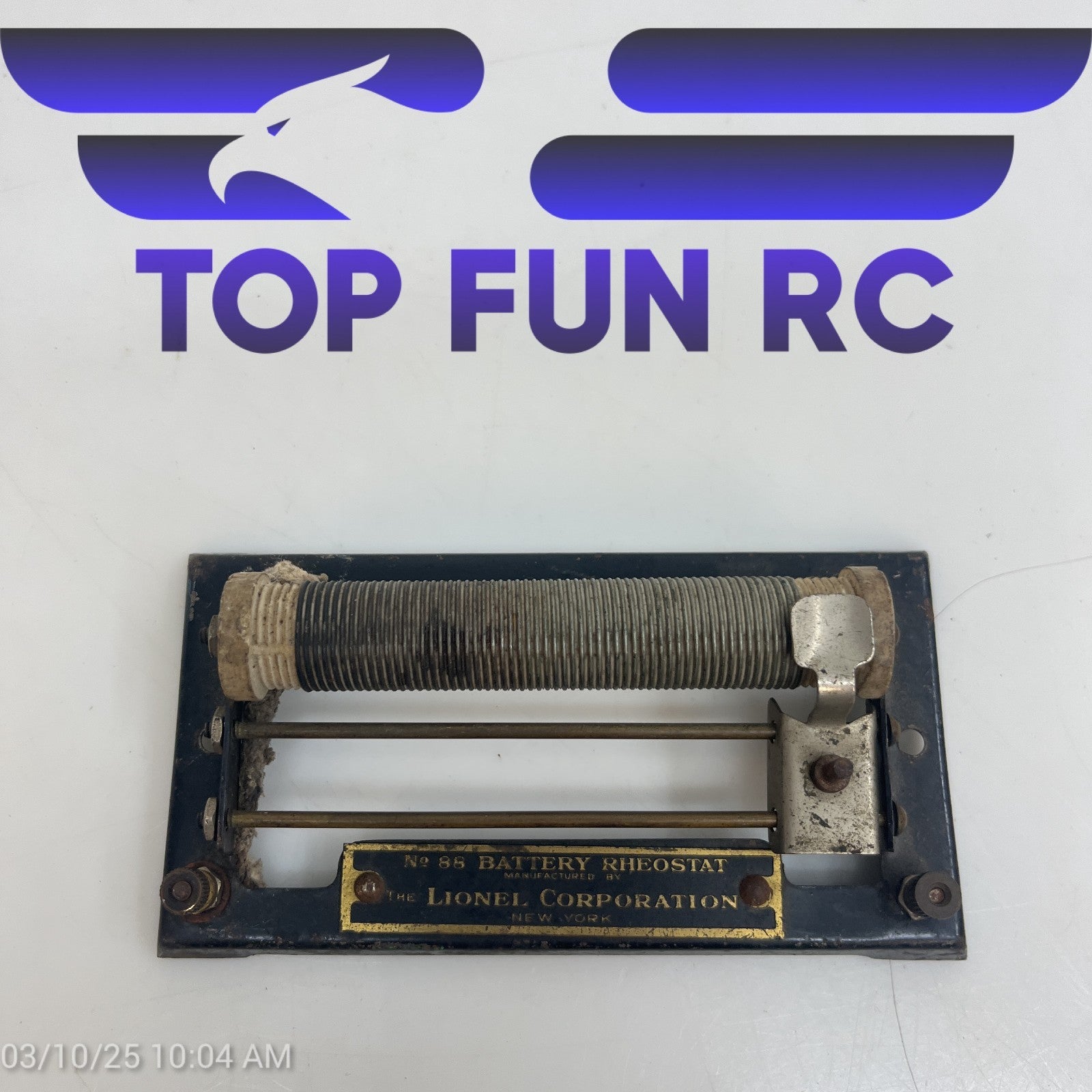 Lionel Prewar No. 88 Battery Rheostat