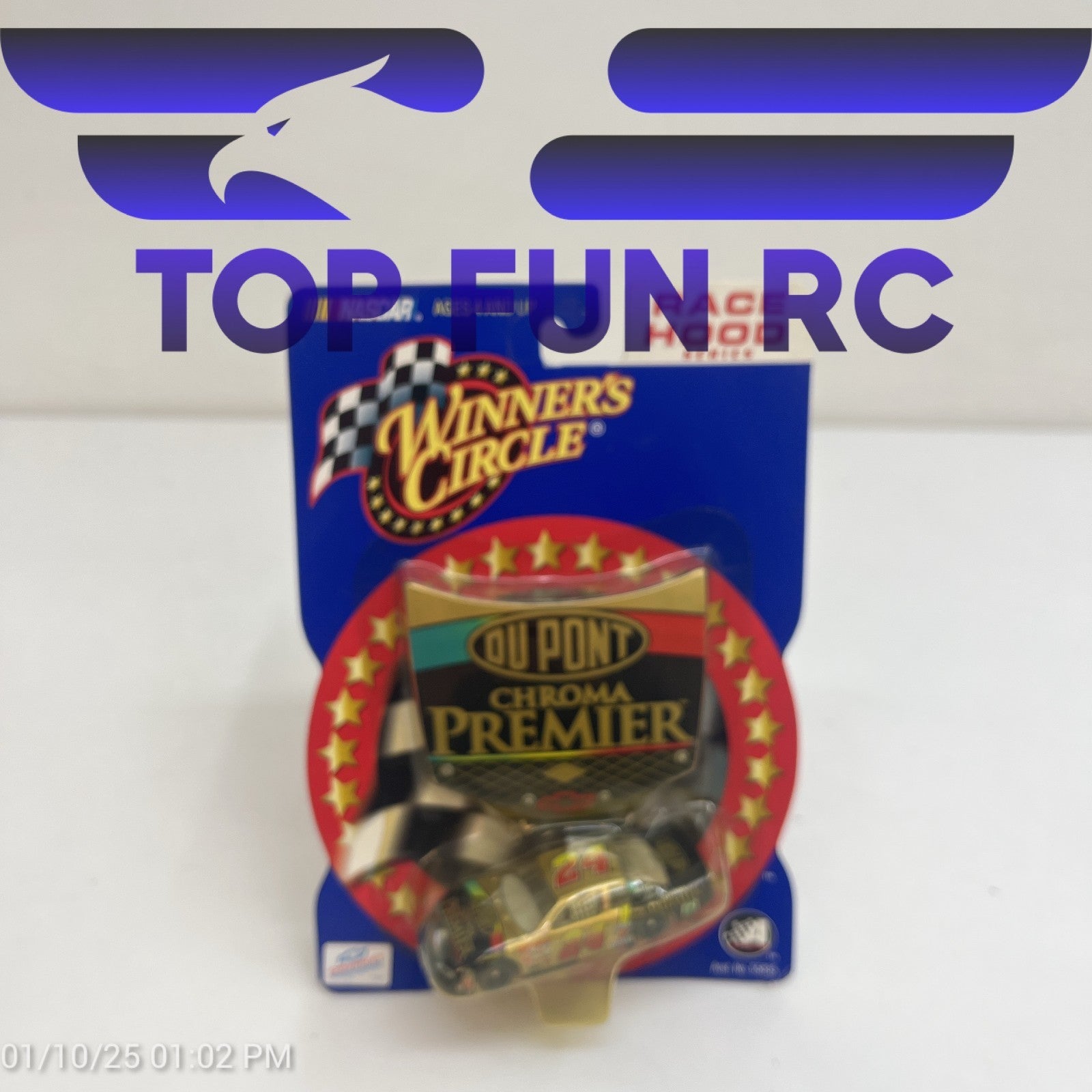 Winners Circle Race Hood Series Dupont Chroma Premier Jeff Gordon #24 Diecast