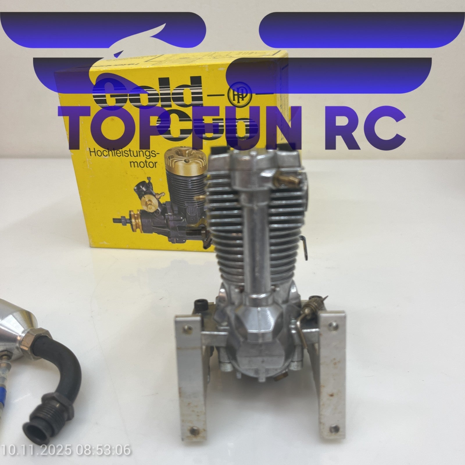 HIRTENBERGER GOLD CUP HP 21 VT 4-STROKE ROTARY VALVE AIRPLANE ENGINE