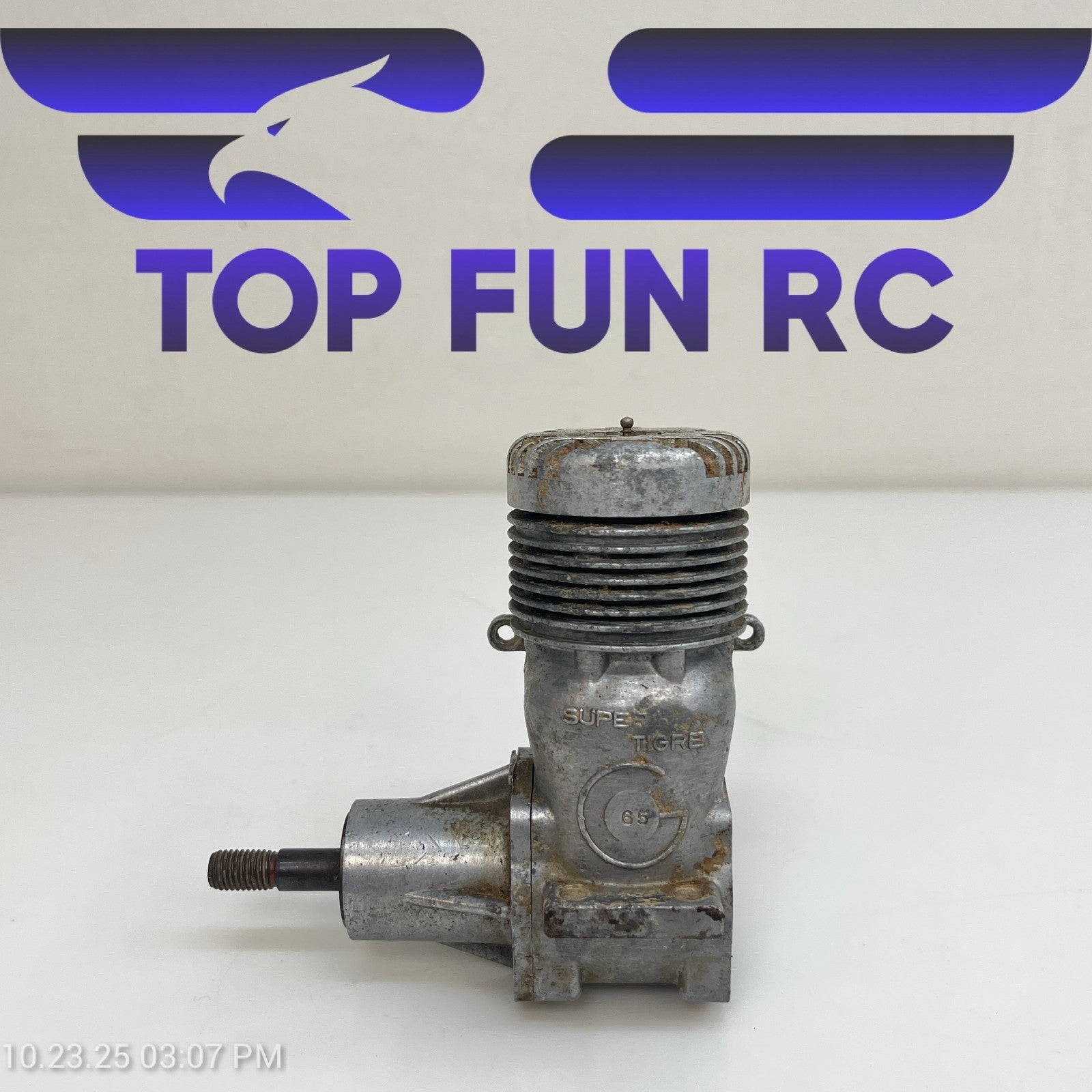 Super Tigre 65 2-Stroke Nitro Airplane Engine FOR PARTS!