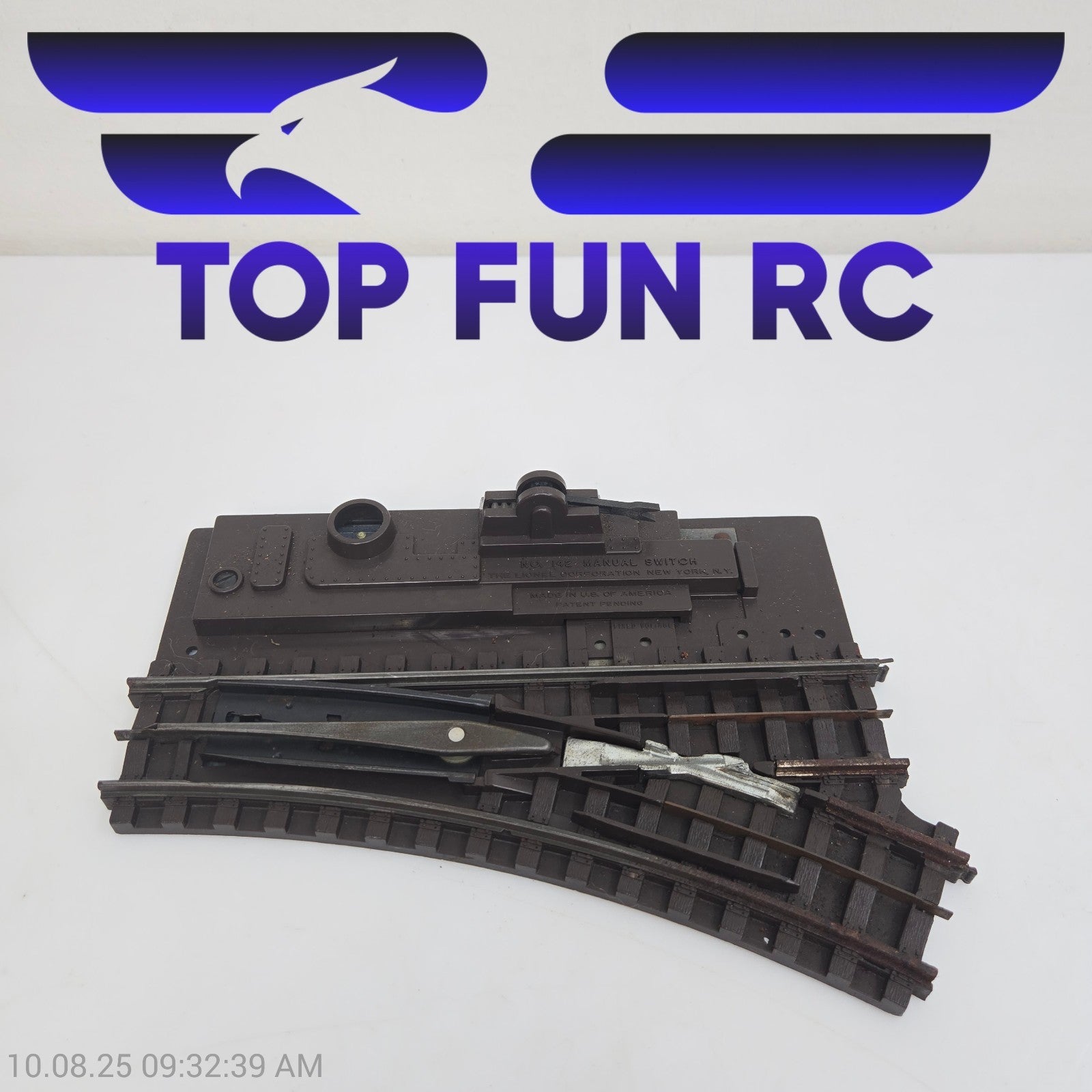 Lionel O-Gauge #142 Manual Switch Left-Hand