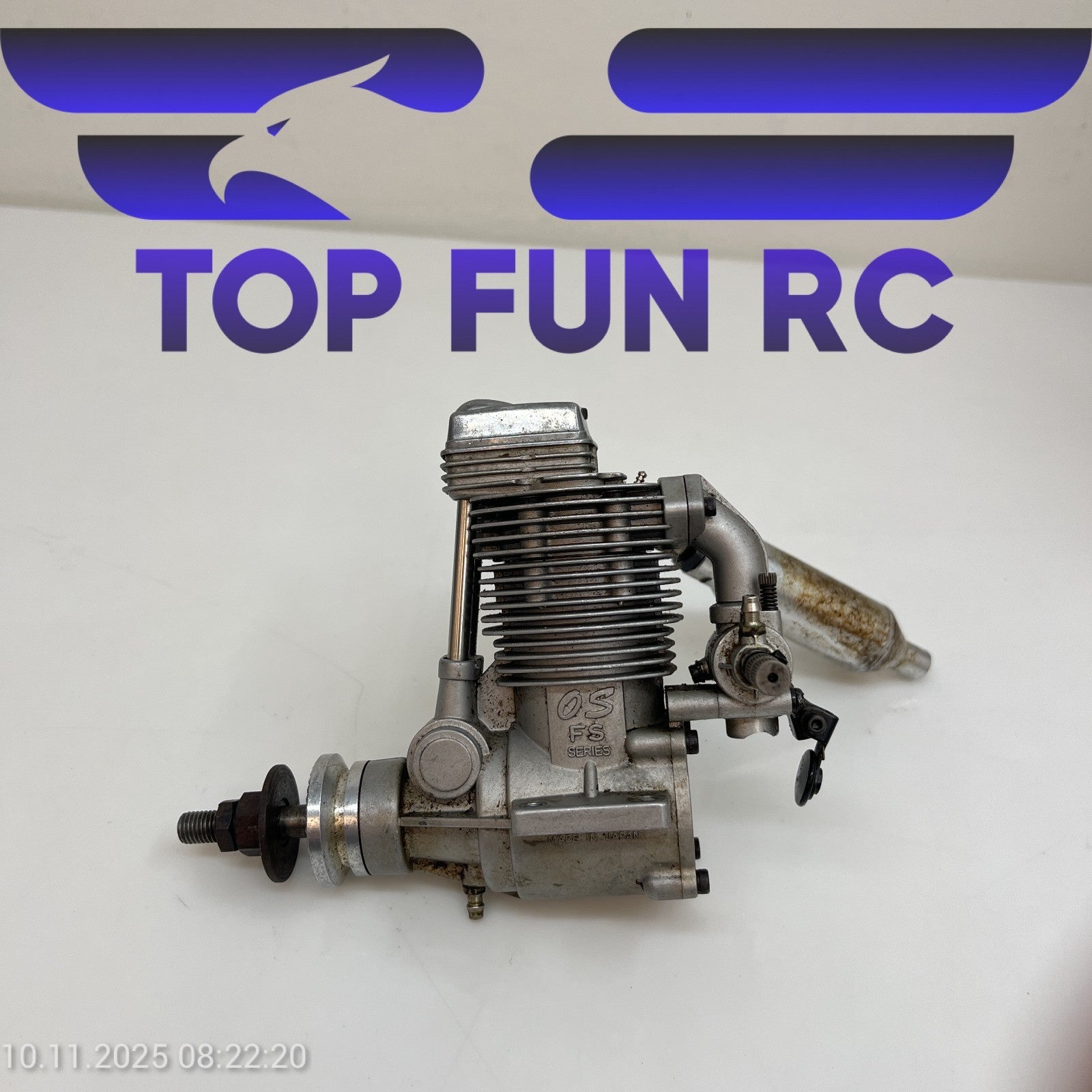 OS FS SERIES 91 4-STROKE SURPASS RC AIRPLANE ENGINE W/ MUFFLER