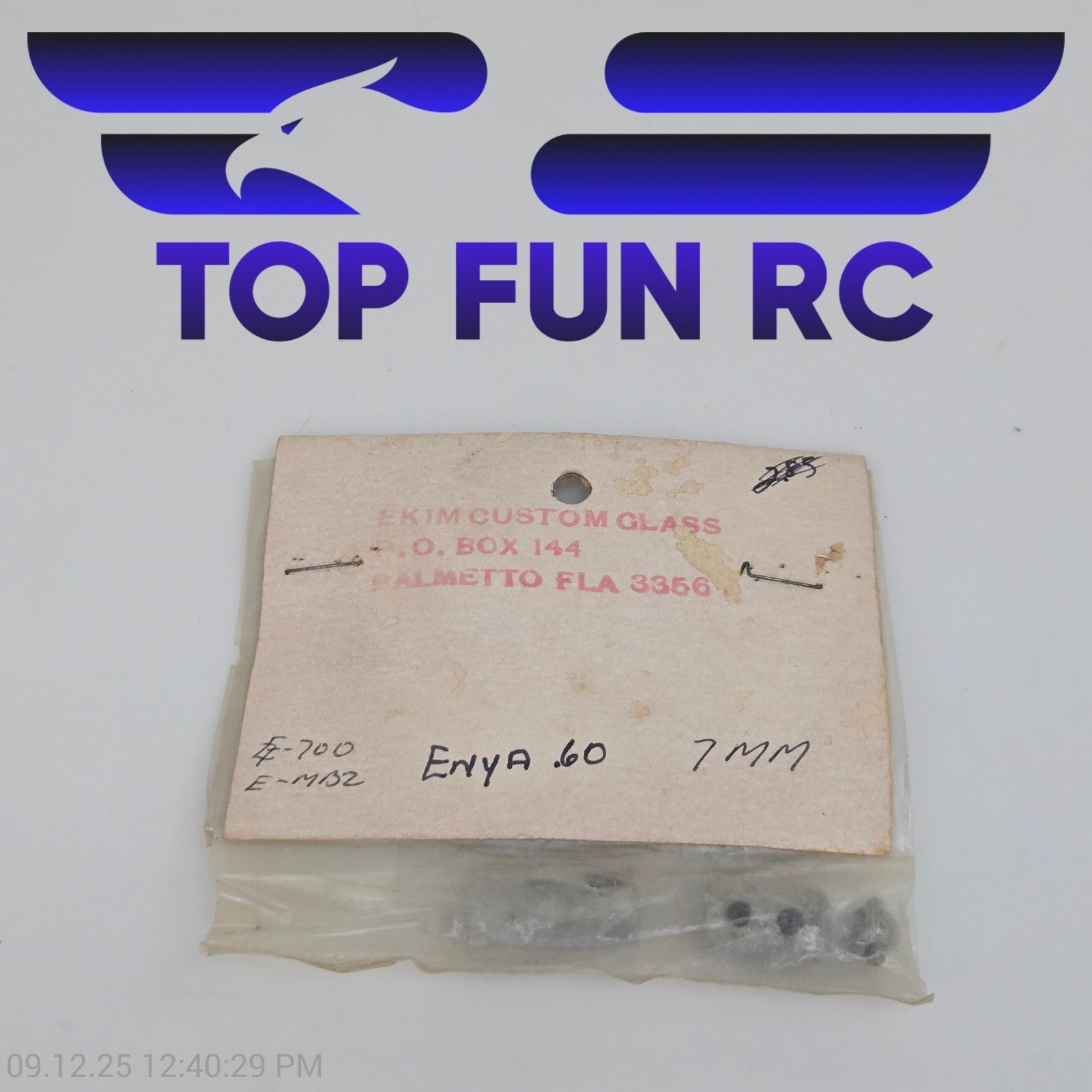 Ekim Custom Glass EMB2 Enya .60 7mm