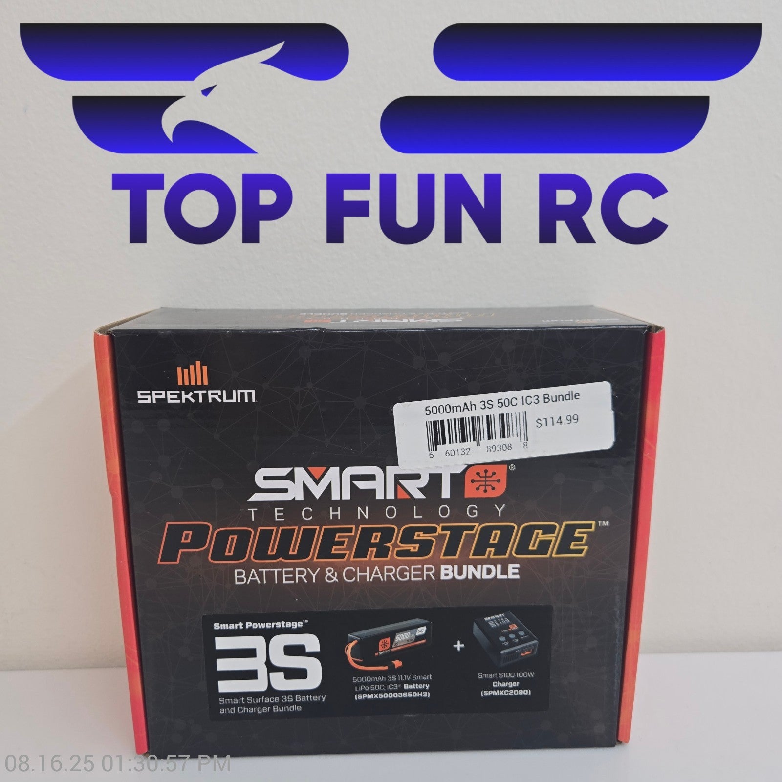Spektrum RC Smart G2 PowerStage 3S Bundle w/3S Smart LiPo Battery SPMXPSS300