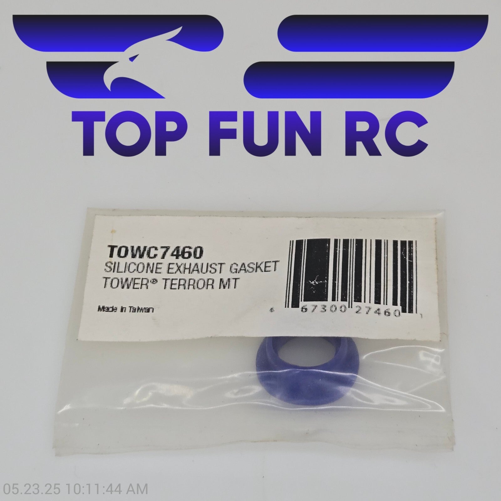 Tower Hobbies RC TOWC7460 Silicone Exhaust Gasket Tower For Terror MT