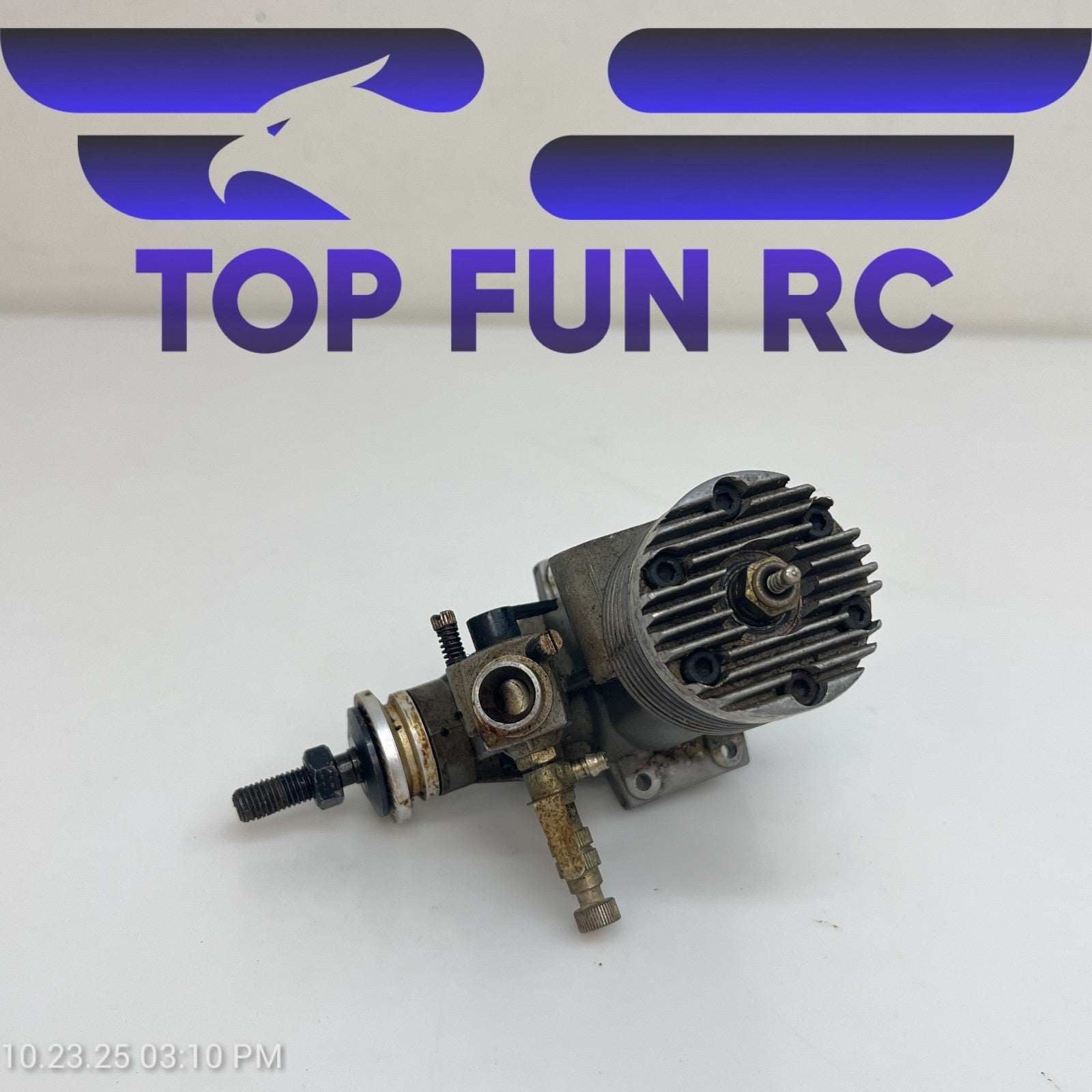 Magnum GP40 2-Stroke Nitro Airplane Engine FOR PARTS!