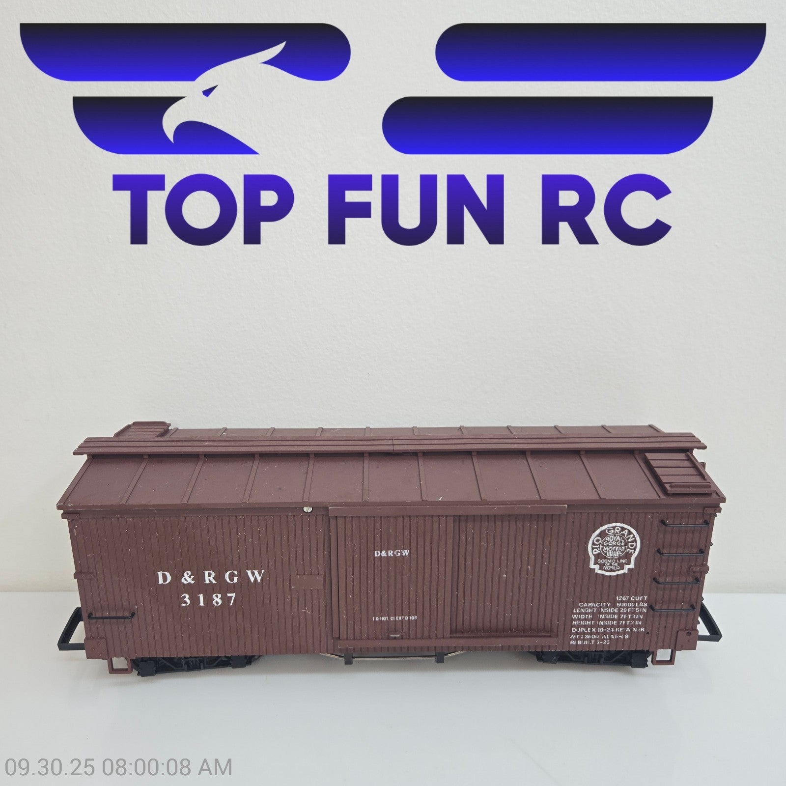 USA Trains D&RWG 3187 Rio Grande Model Train
