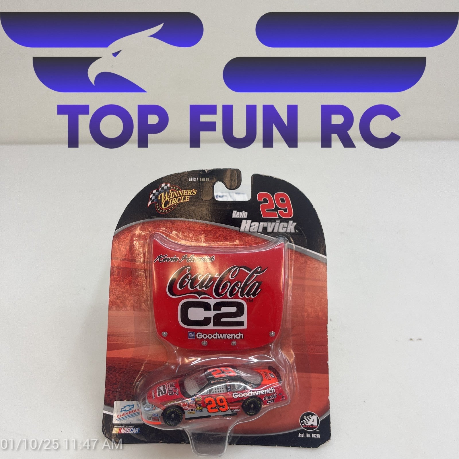 Winners Circle 2004 Kevin Harvick Coca-Cola C2 Diecast Car