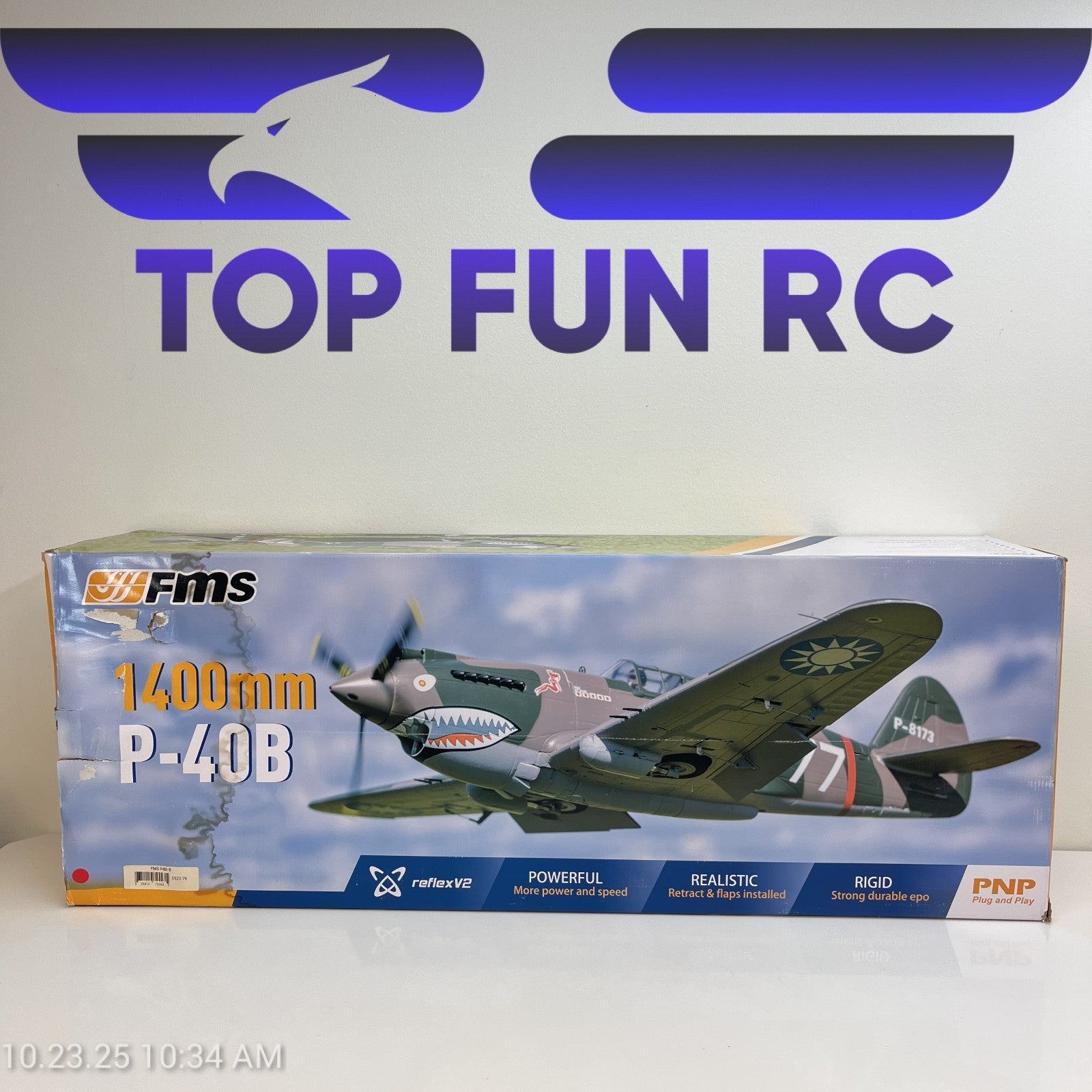 FMS 1400mm P-40B Warhawk Flying Tiger PNP