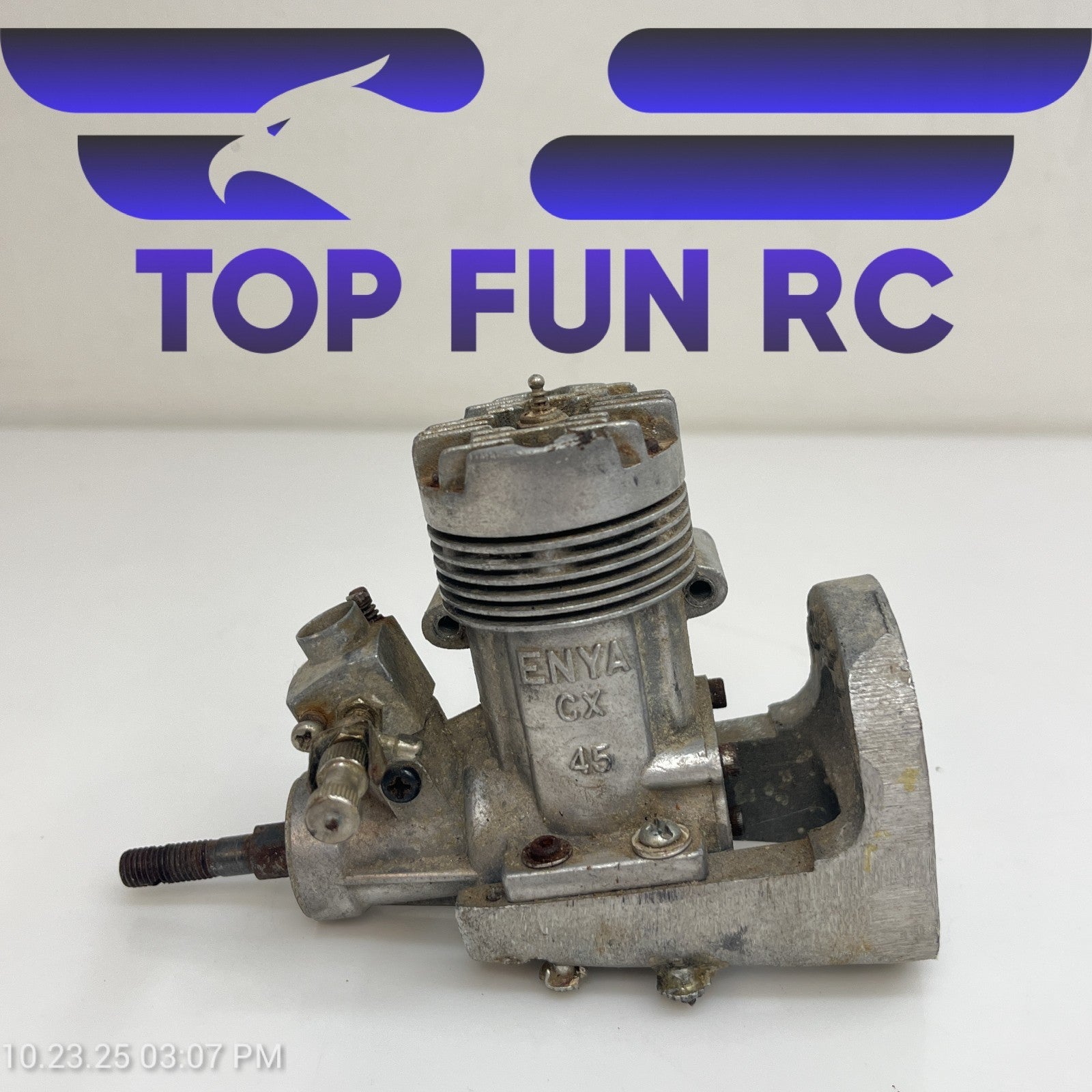 Enya CX 45 2-Stroke Nitro Airplane Engine FOR PARTS!