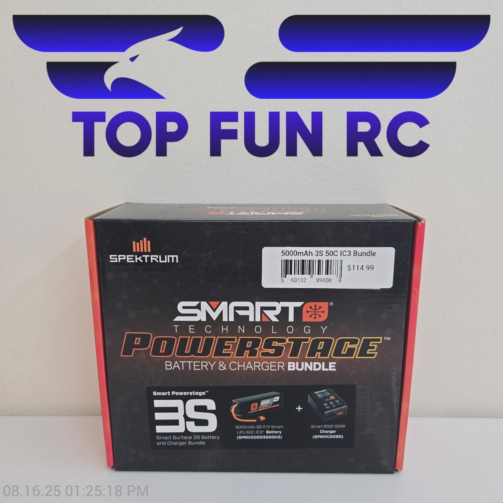 Spektrum RC Smart G2 PowerStage 3S Bundle w/3S Smart LiPo Battery SPMXPSS300