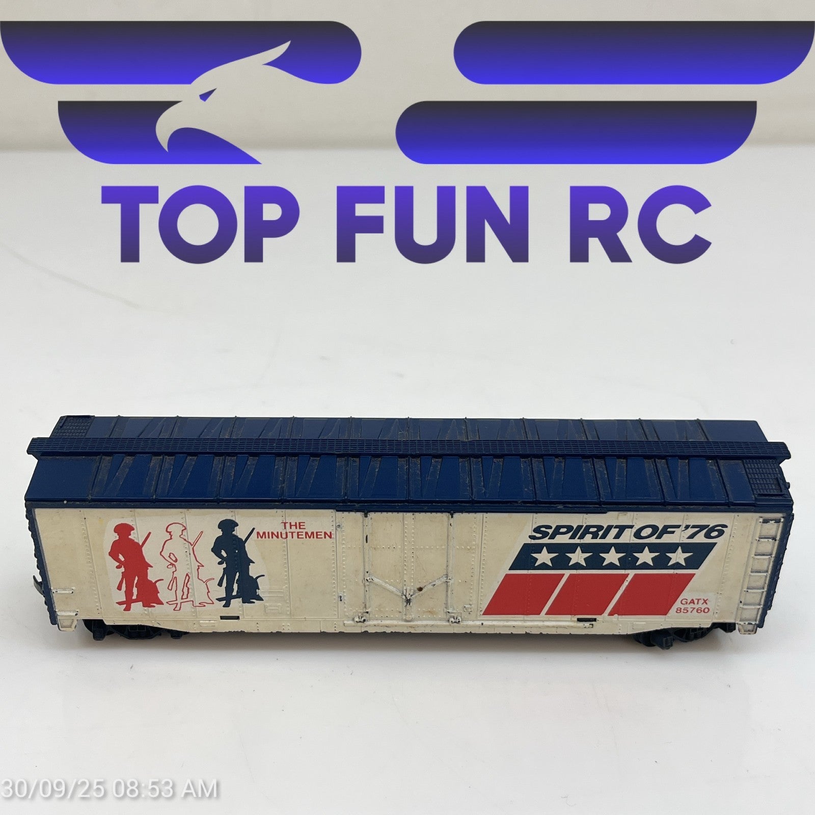 Tyco HO-Gauge Spirit Of 76' The Minutemen Box Car