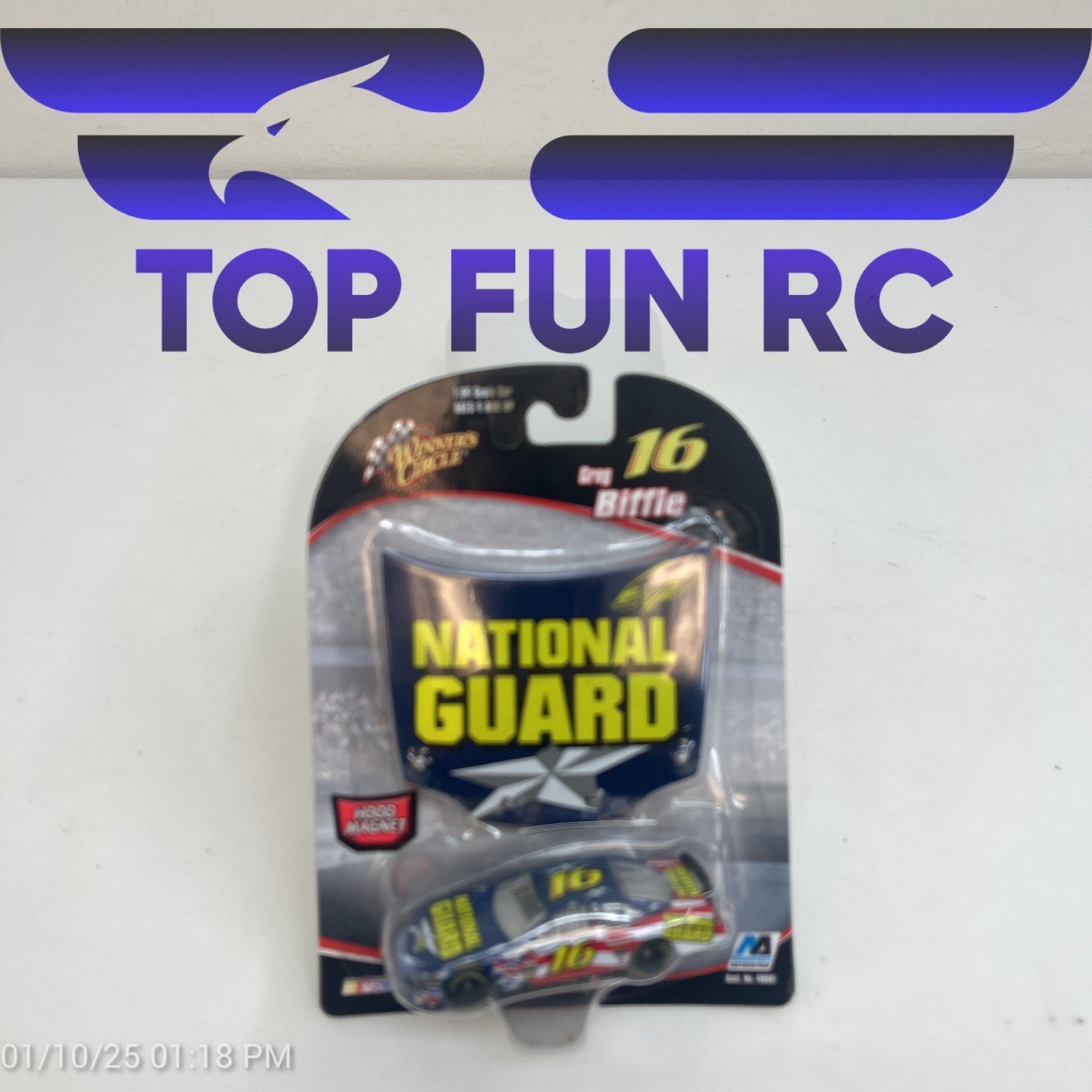 Winners Circle Greg Biffle National Guard #16 Diecast