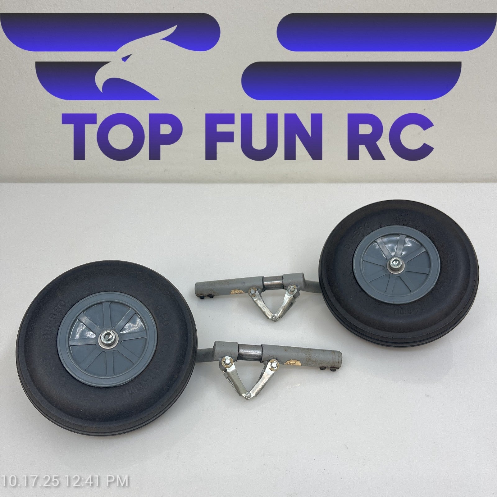 Robstrut Offset 6 1/2" xWheel/Tire 4 1/2"x 1/4" Shaft