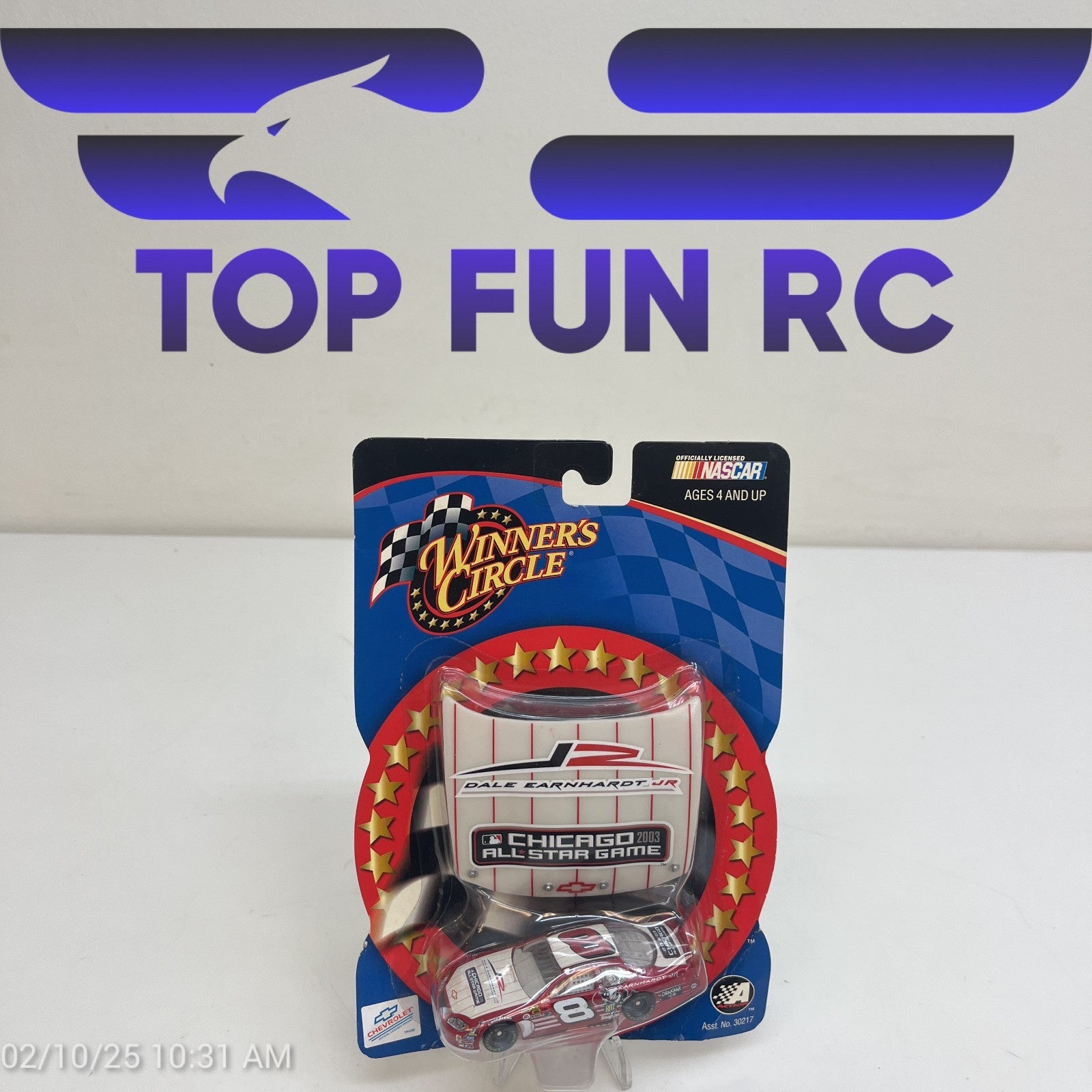 Winners Circle Dale Earnhardt Jr. MLB Chicago All-Star Game #8 Diecast