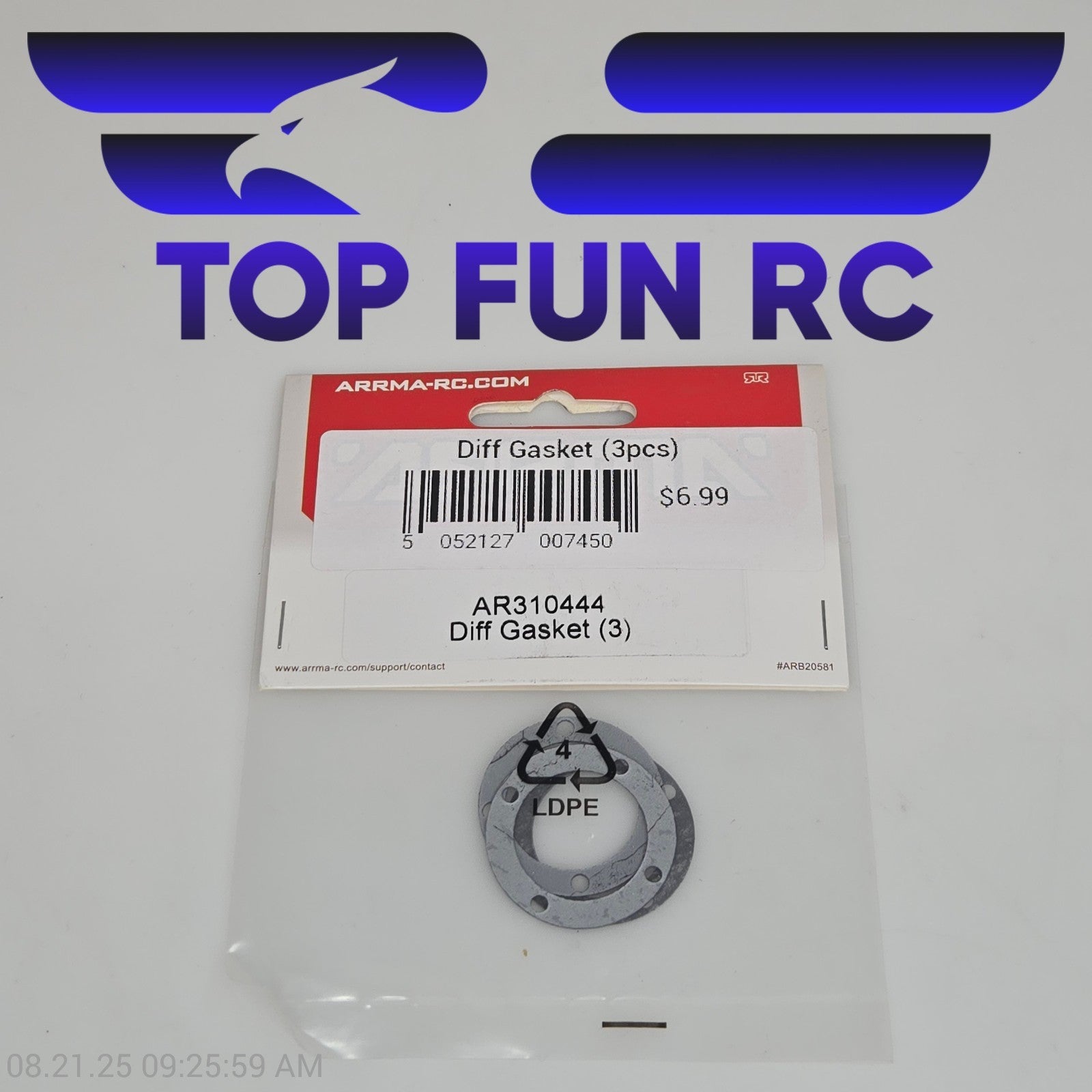 Arrma AR310444 Differential Gasket (3)