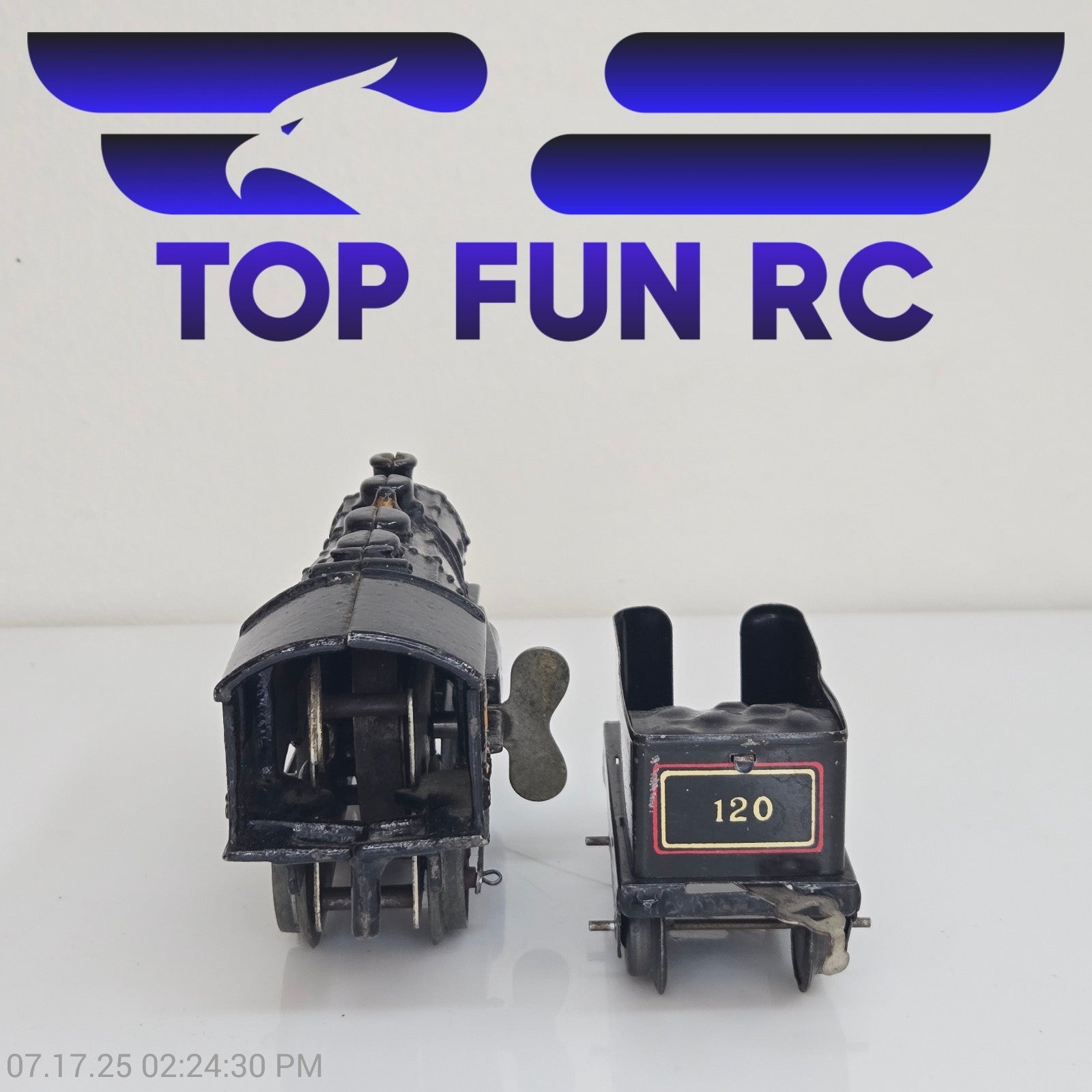 American Flyer O-Gauge 16 Locomotive & Tender Set Pre-War Tin