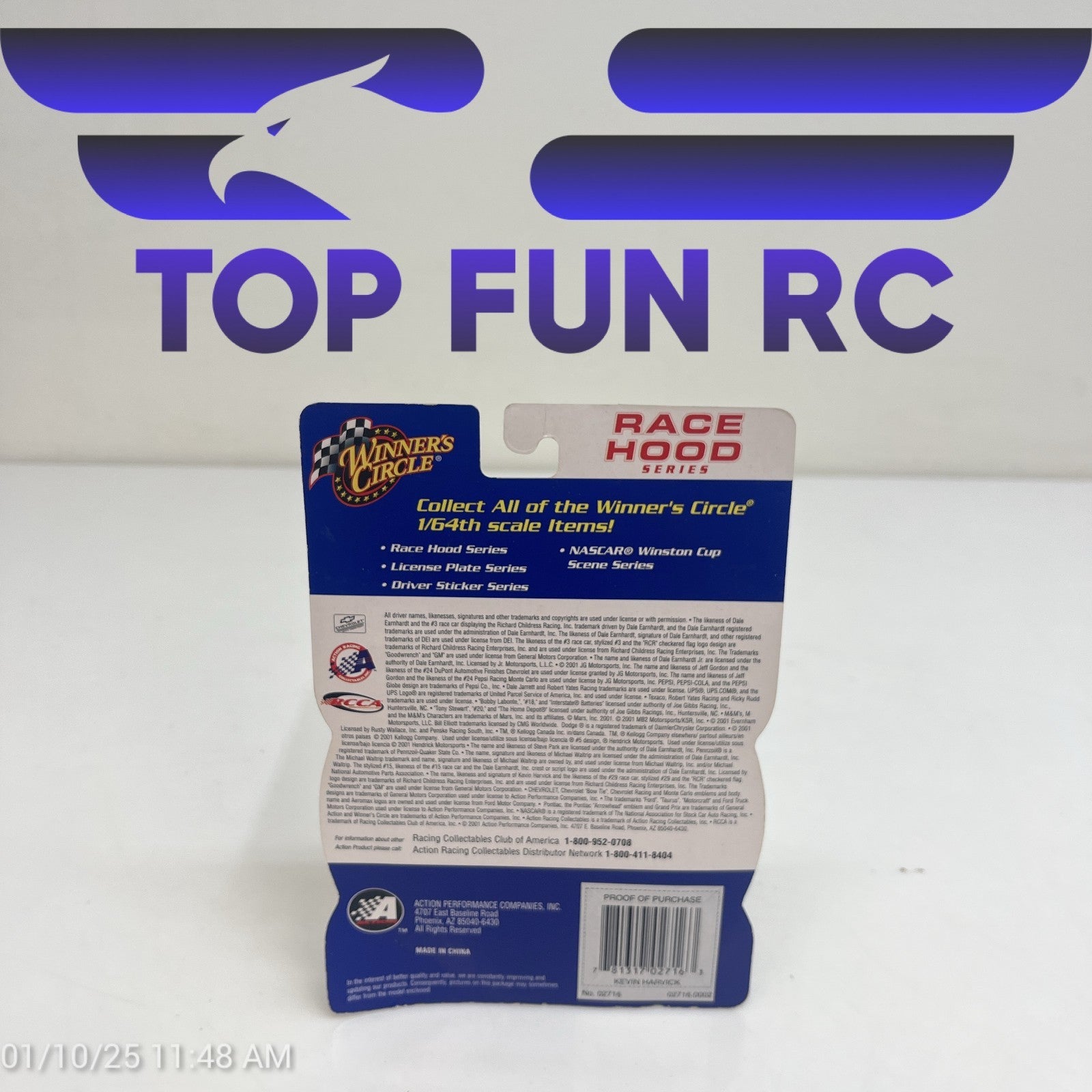 Winners Circle 1/64 Race Hood Series GM Goodwrench Kevin Harvick