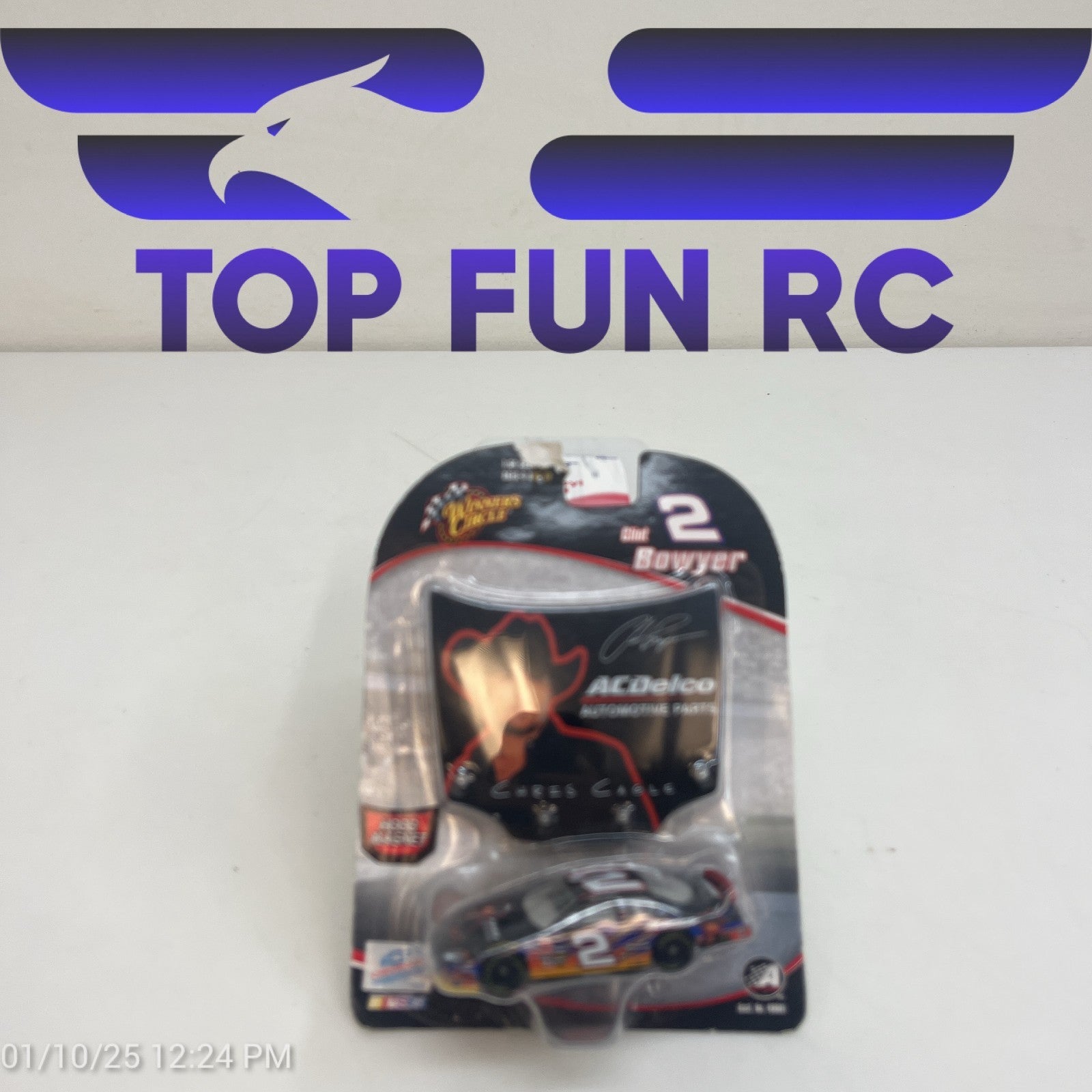 Winners Circle Clint Boyer #2 AC Delco Hood Magnet