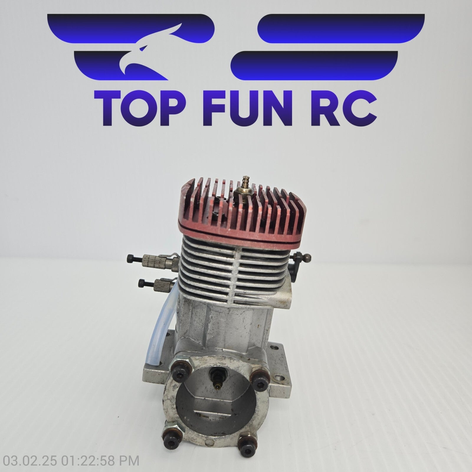 YS 91SR Helicopter Engine Made in Japan w/ Side Muffler