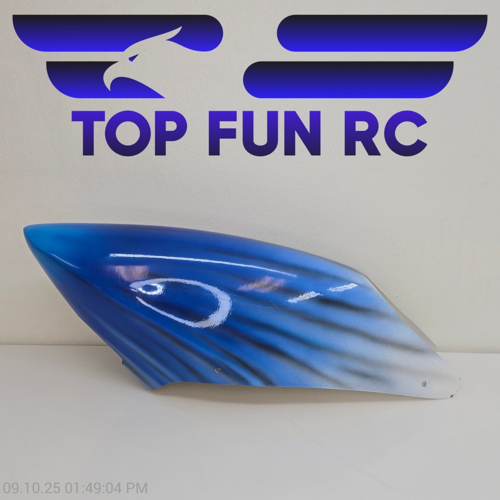 Canomod Airbrush Fiberglass Canopy for 700 Size  Helicopter