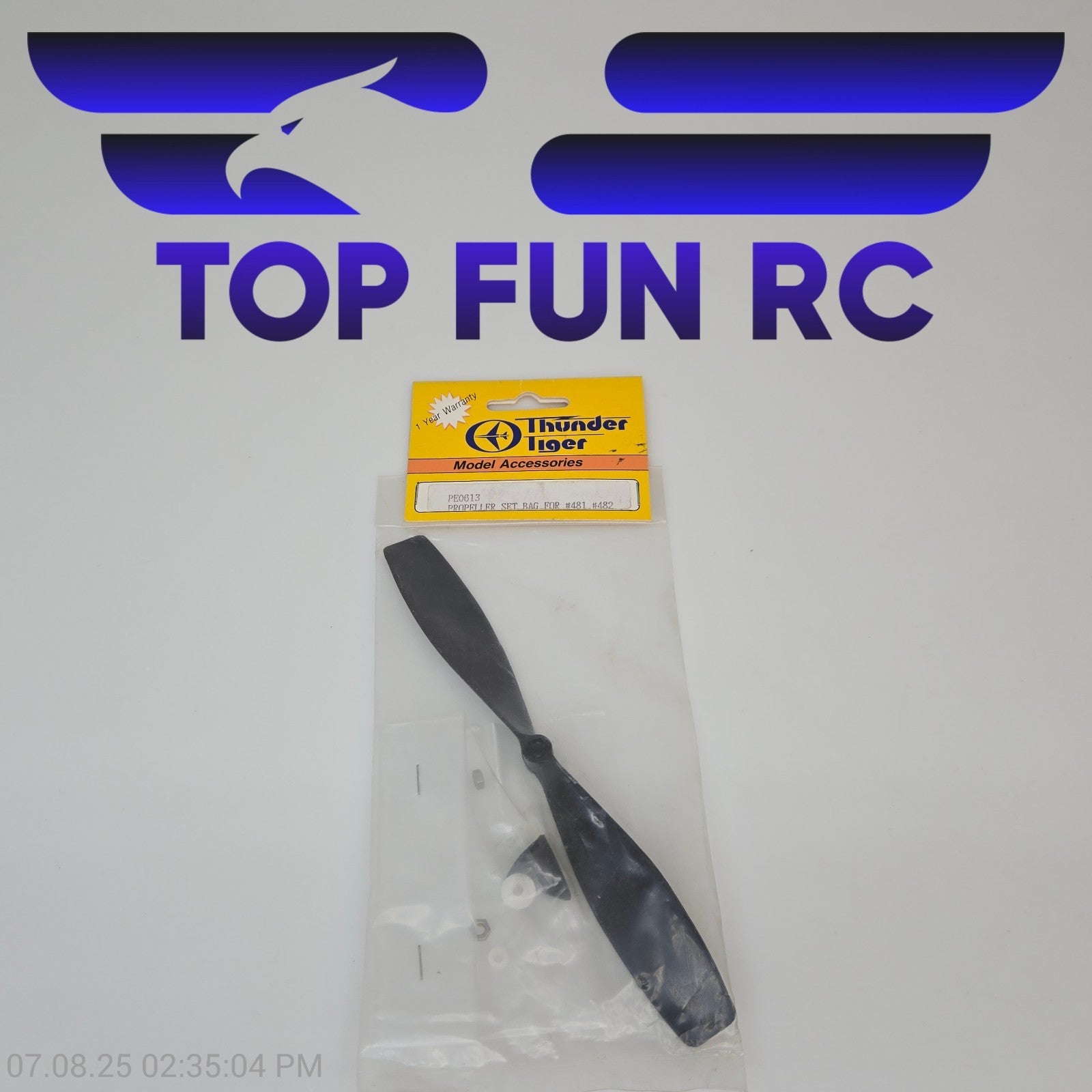 Thunder Tiger PE0613 Propeller Set For 481 & 482