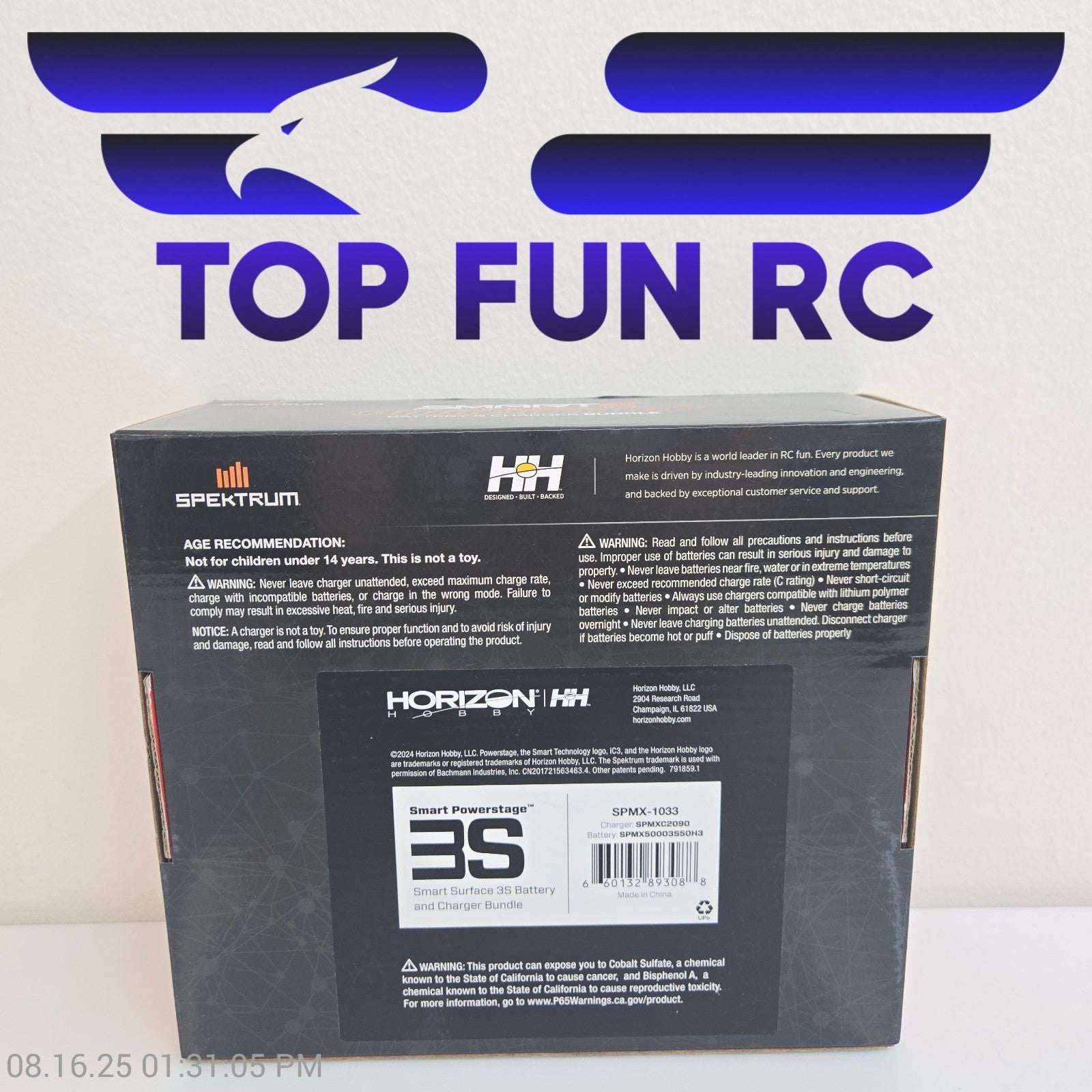 Spektrum RC Smart G2 PowerStage 3S Bundle w/3S Smart LiPo Battery SPMXPSS300