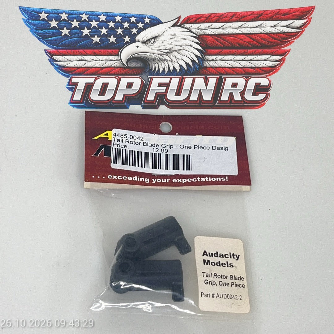 Audacity Models Rc Heli Tail Rotor Blade Grip One Piece Design AUD0042 ...