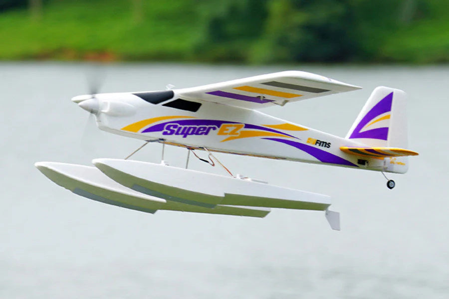 FMS 1220mm Super EZ V4 with Floats & Reflex V3 RTF